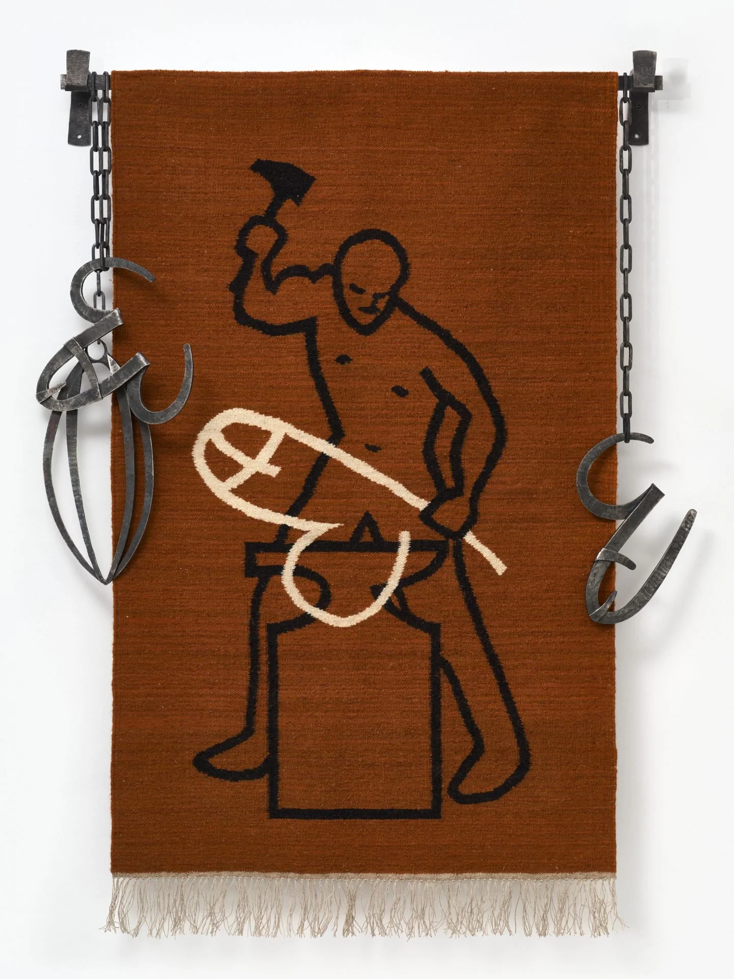 Jaanus Samma,
Forging Iron,2026,
170 x 100cm