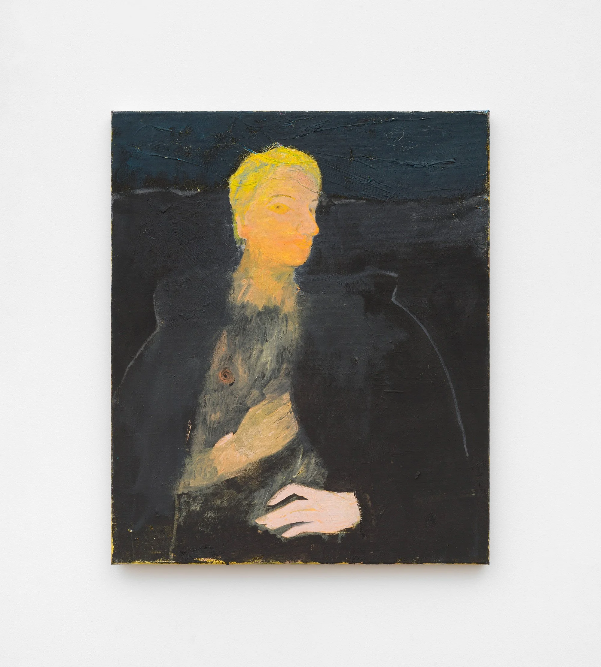 Filip Henin,
Bar Greco, 2023,
Oil on canvas, 69 × 50 cm