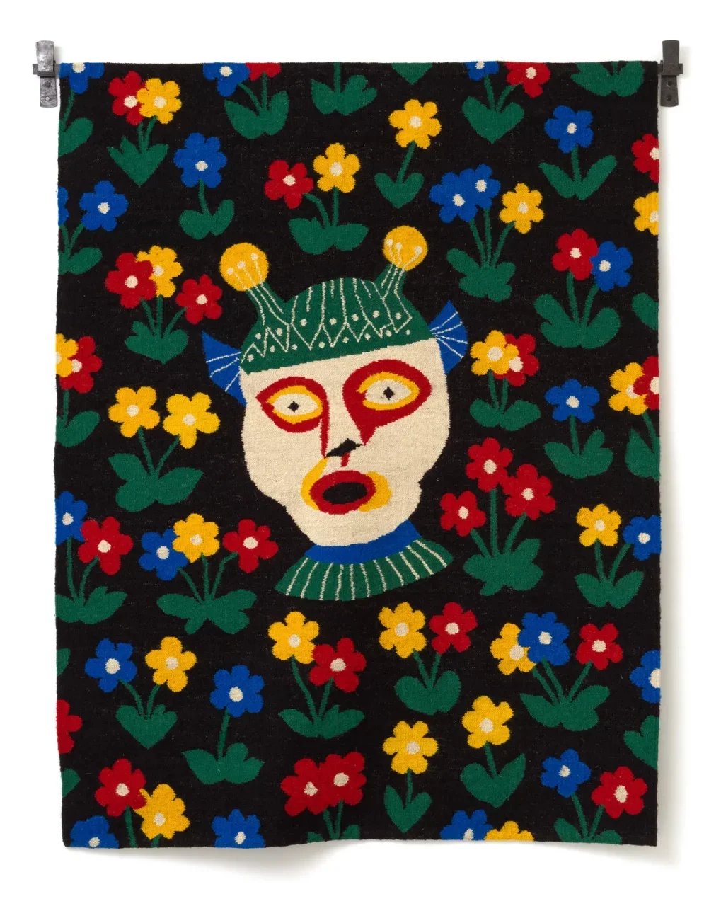 Jaanus Samma,
Fool, 2026,
Wool, iron,
200 x 150 cm