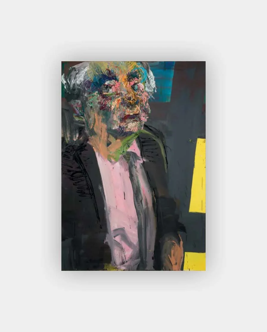 Rainer Fetting, Portrait Sir Norman Rosenthal, 2019,
Oil on canvas, 175 × 125 cm