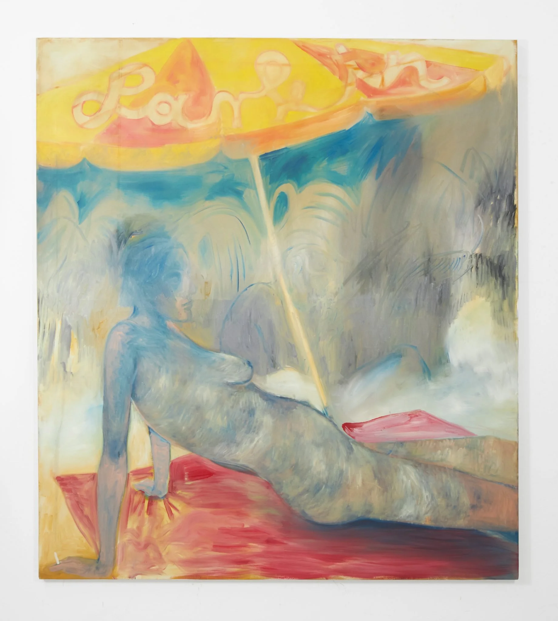 Filip Henin, Parkin, 2022,
Oil on canvas, 200 × 180 cm