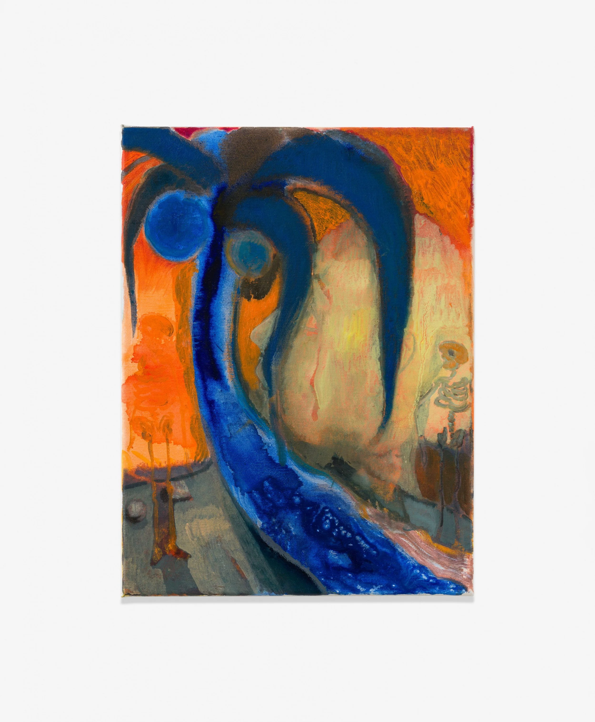 Filip Henin,
Wasserfall, 2024, Oil on canvas, 40 x 30 cm