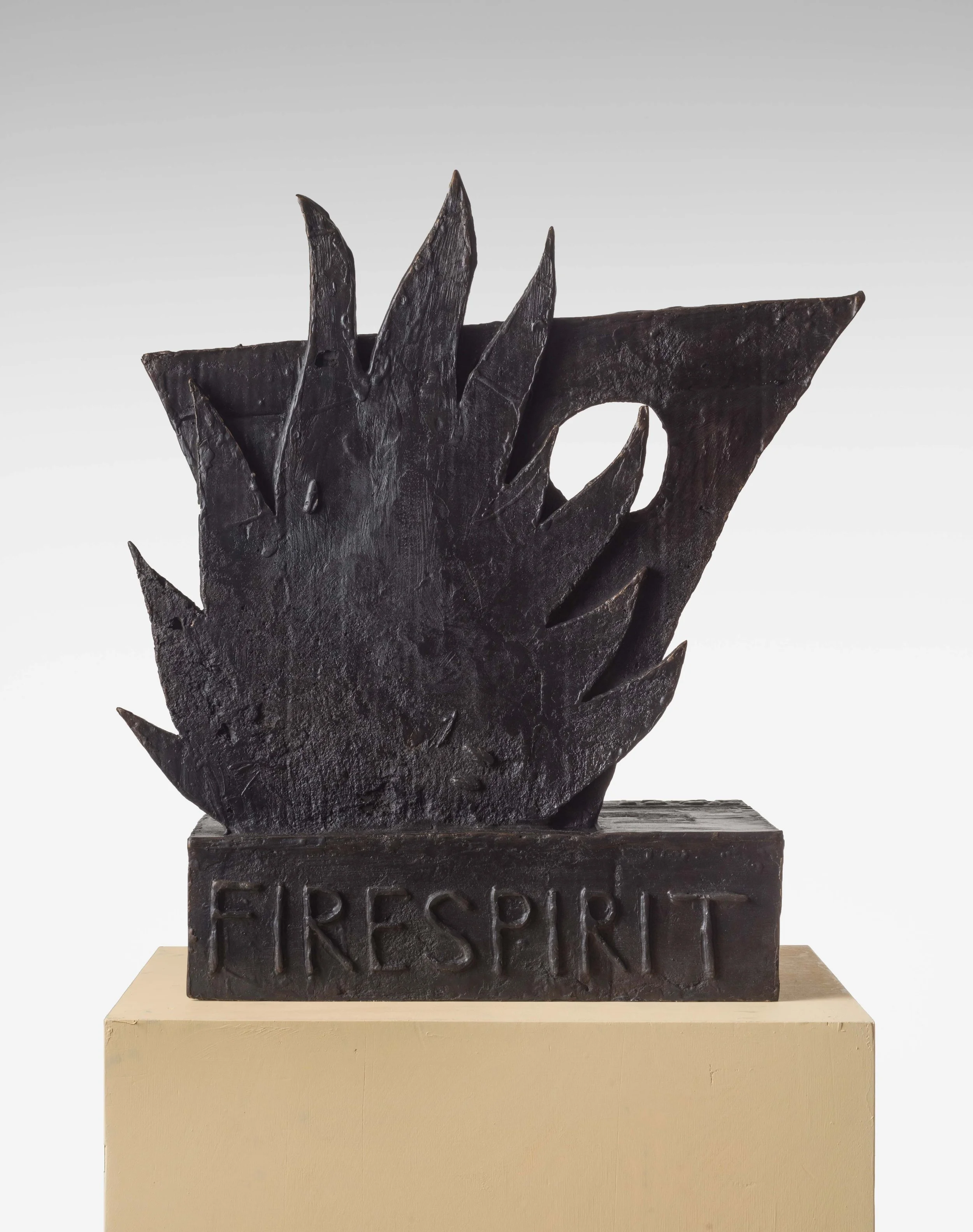 Jan Zöller, Firespirit (Observer), 2021
Patinated bronze,
54 x 49 x 32 cm