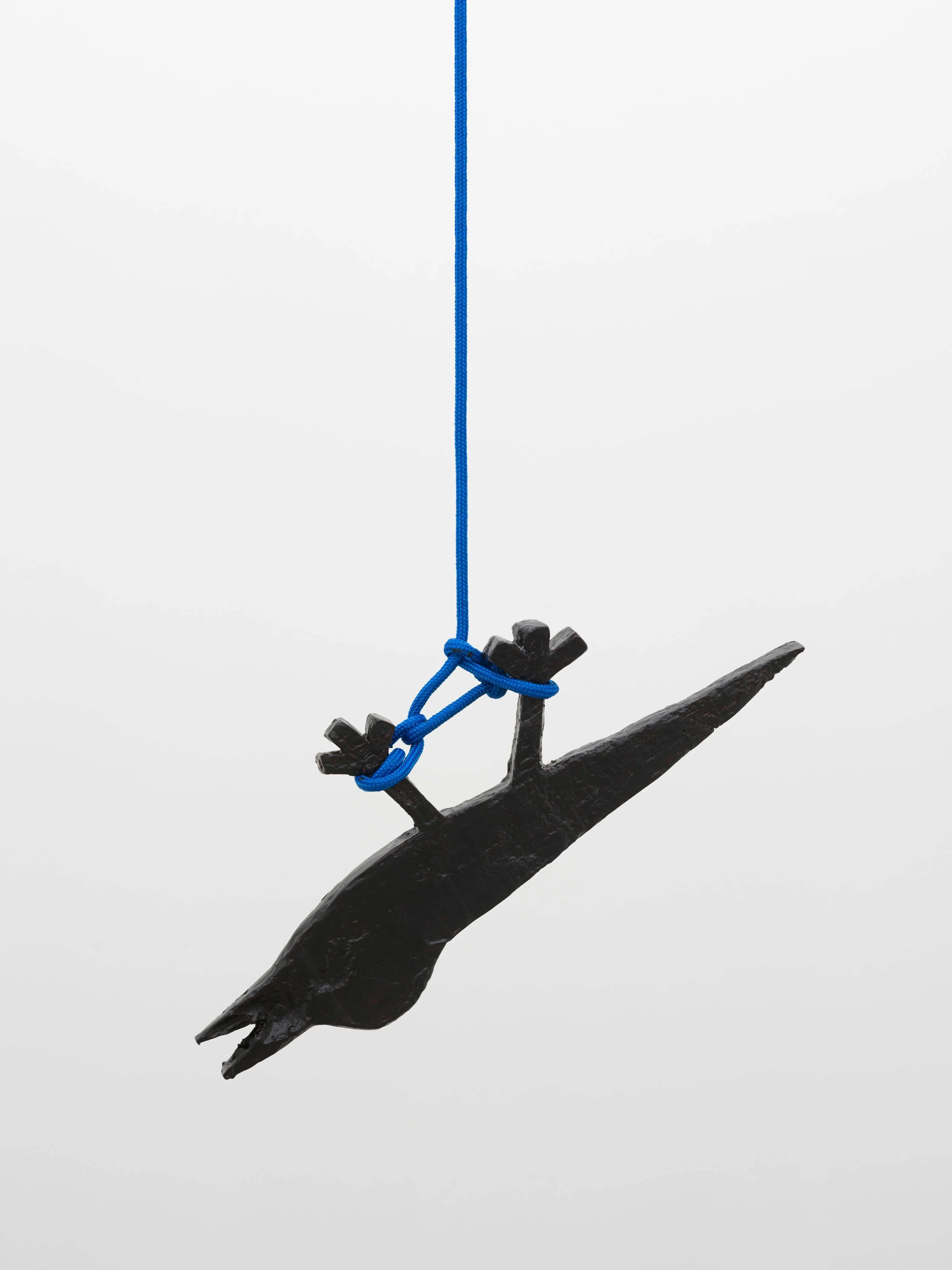 Jan Zöller, Hanging in the Underground, 2019
Painted aluminium,
19 x 55 × 3,5 cm