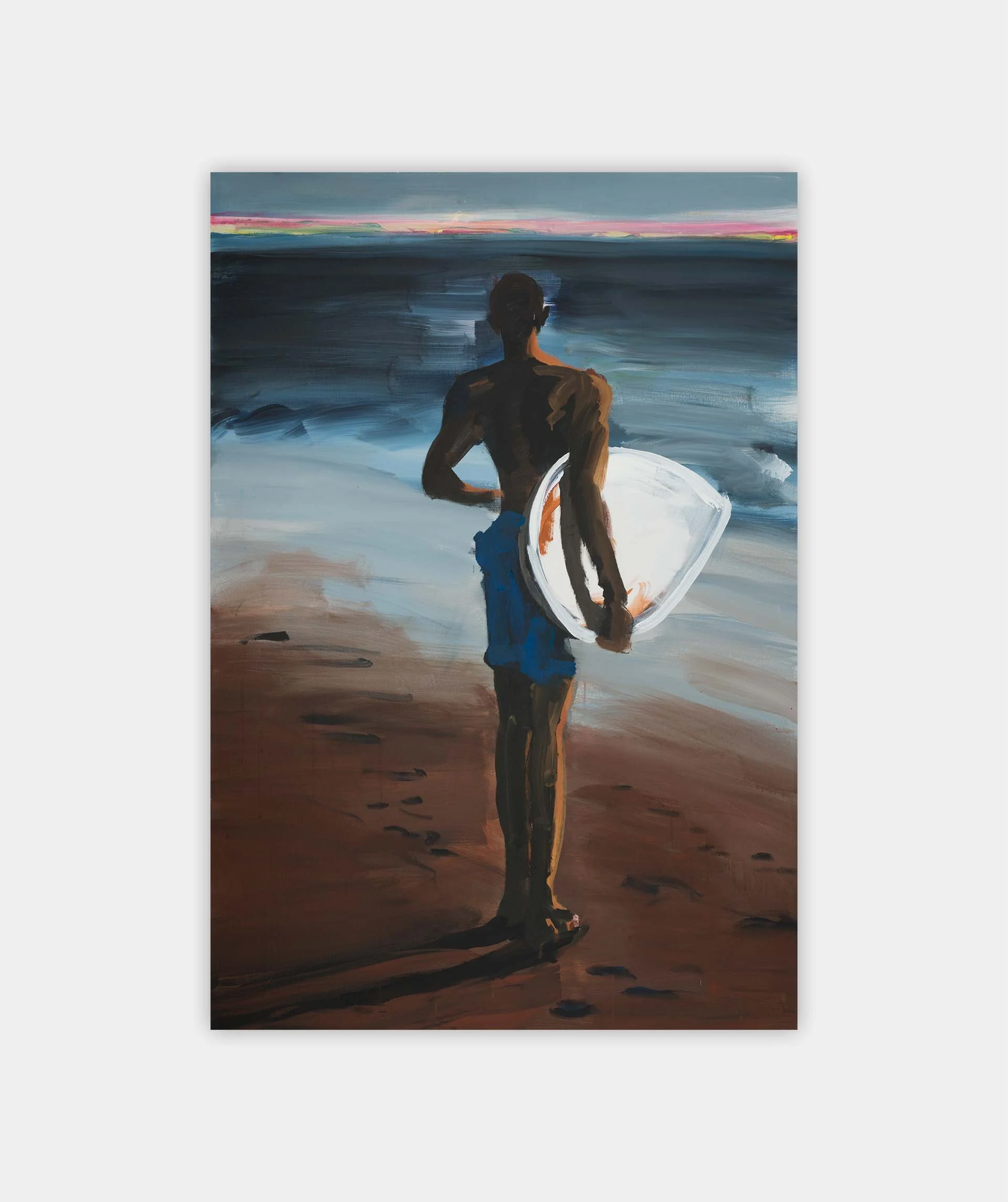 Rainer Fetting, Surfer, 2020,
Acrylic on canvas,
160 × 110 cm