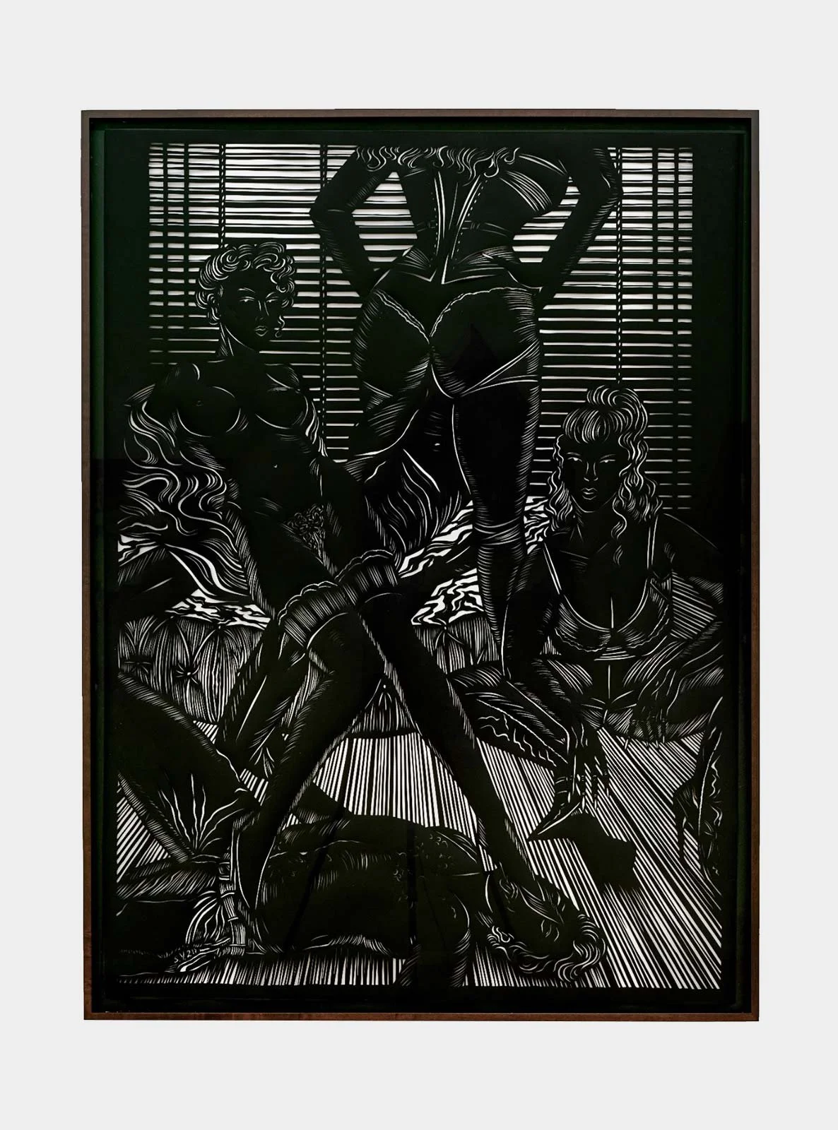 Sonja Yakovleva, We are family, 2020,
Paper cut,
150 x 110 cm