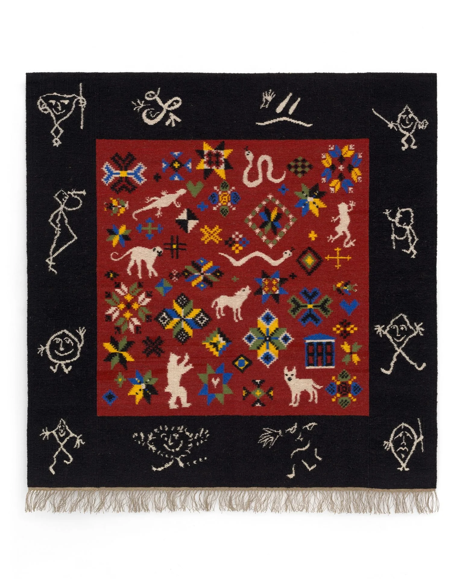 Jaanus Samma,
Creatures of Kolga, 2024,
182 x 182cm