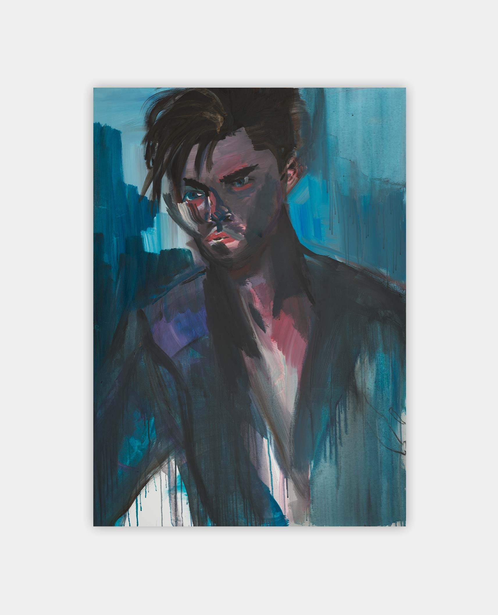 Rainer Fetting, Robert (live), 2018,
Acrylic on canvas,
140 x 100 cm