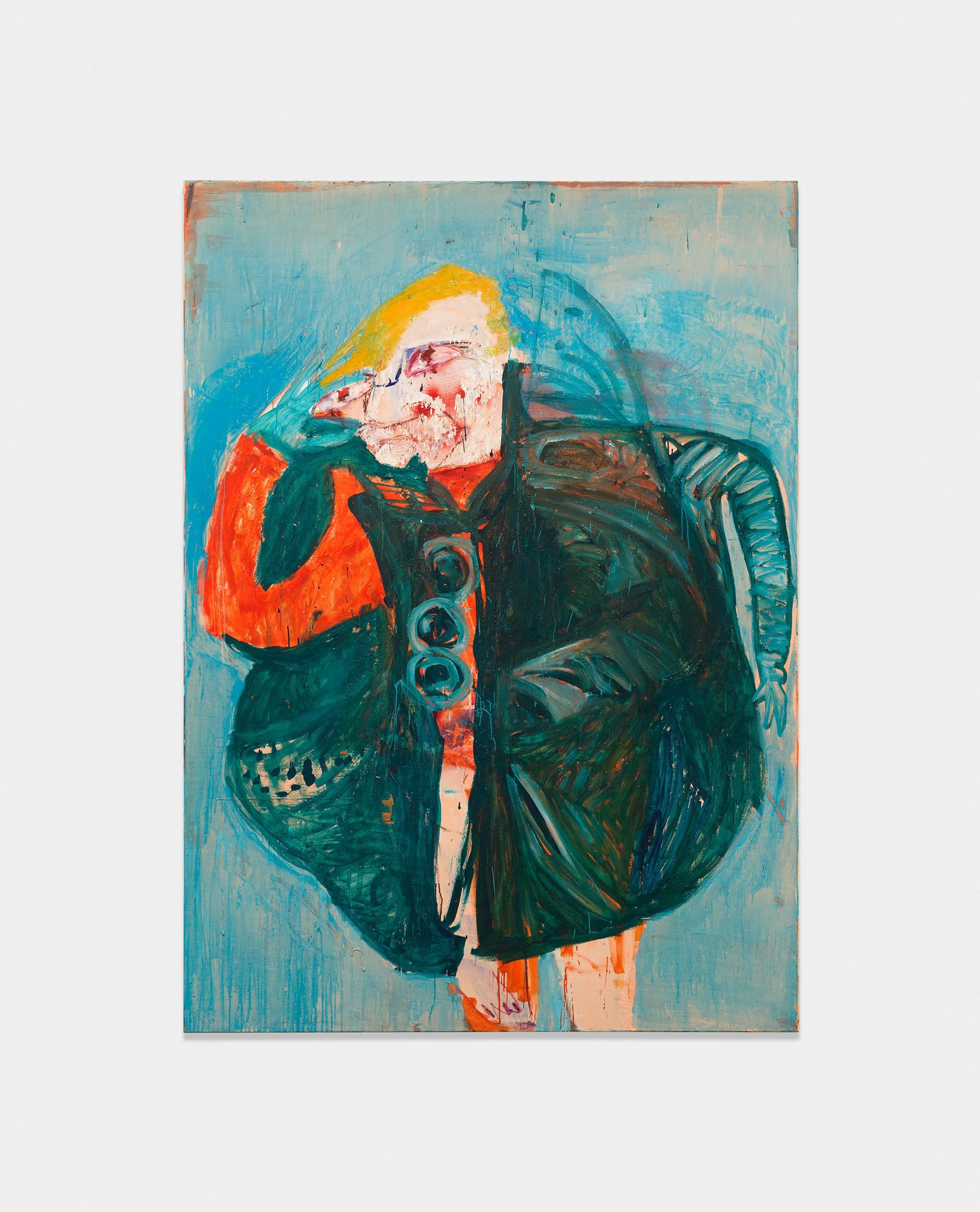 Maxim Gunga,
Dump, 2019,
acrylic and oil on canvas,
270 x 195 cm
