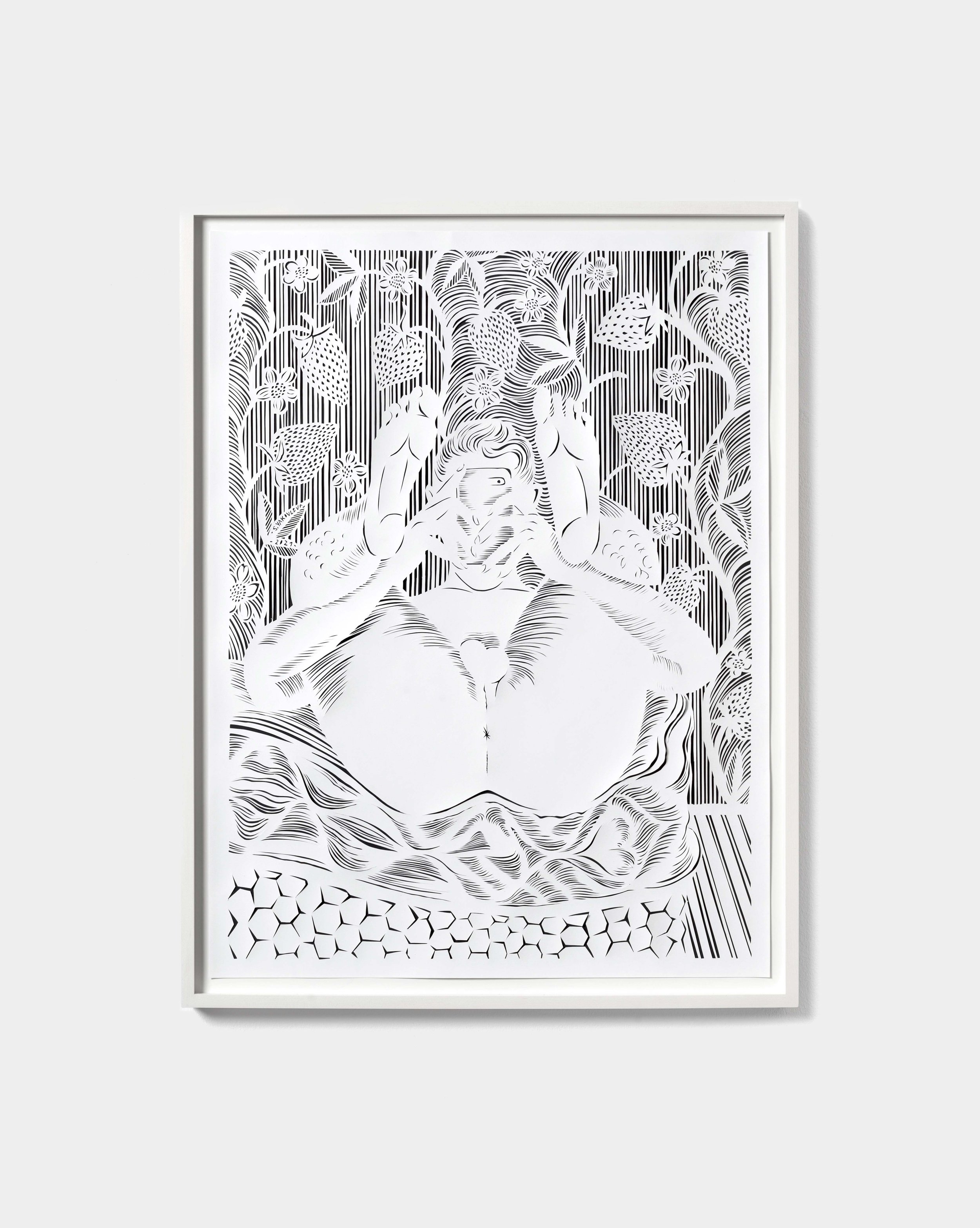 Sonja Yakovleva, OnlyFans, 2021,
Papercut,
80 x 60 cm