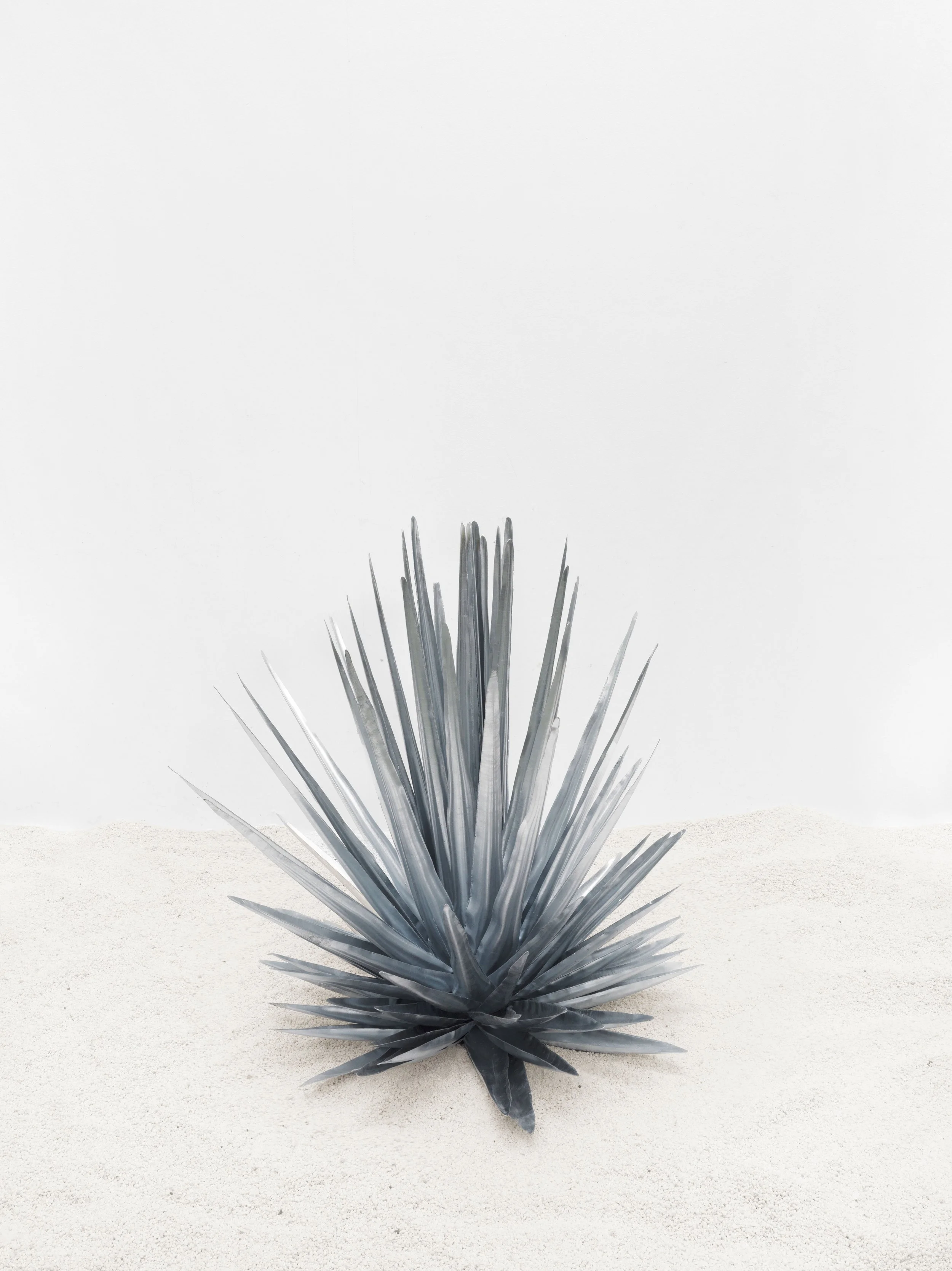 Stefan Knauf, Maguey IV, 2026, Steel, hot-dip galvanized, 126 x 106 x 109 cm, 41 ⅝ × 41 ¾ × 42 ⅞ in