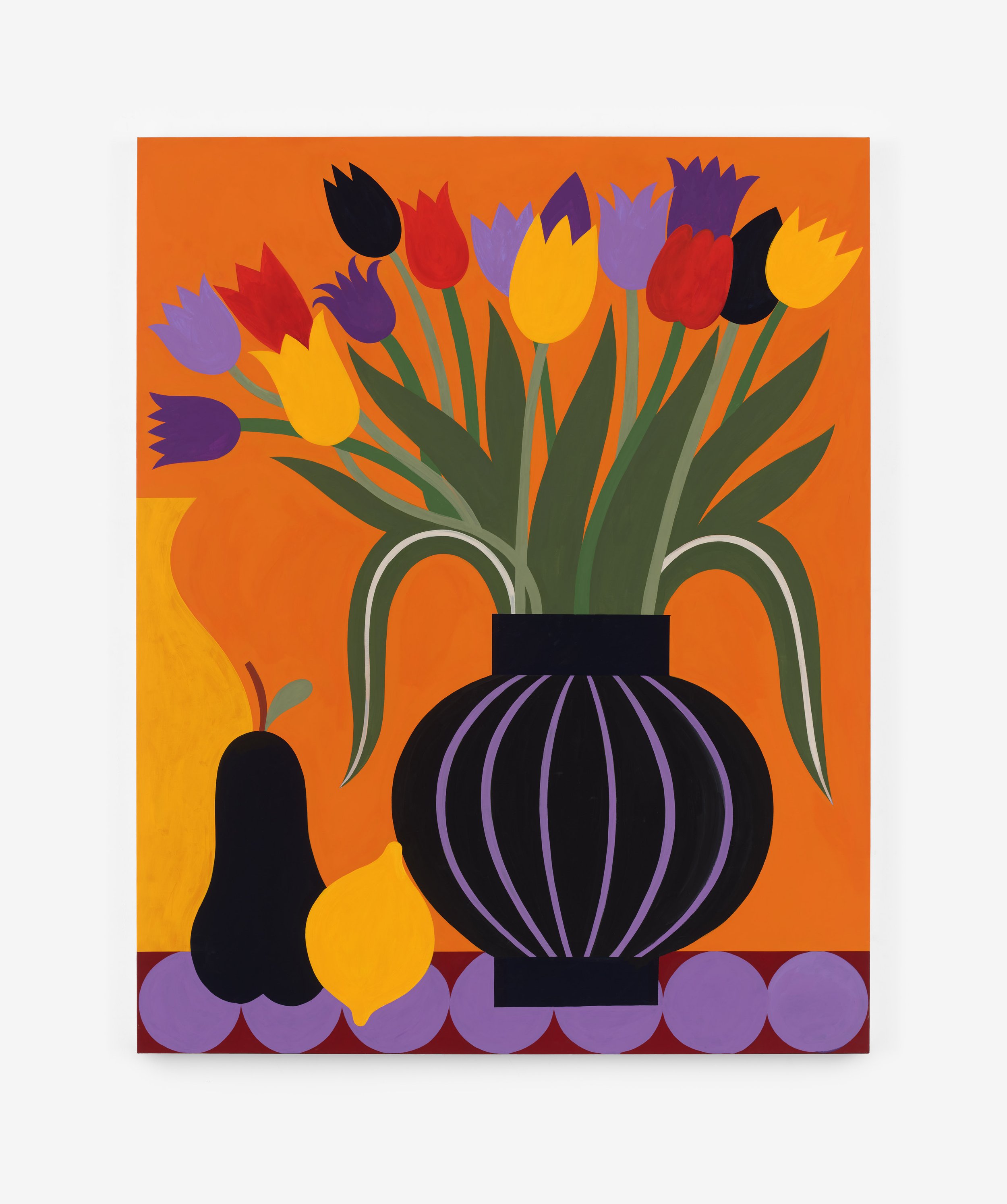 Agostino Iacurci, Tomorrow and Tomorrow and Tomorrow #11,  2026, Vinyl emulsion on linen, 150 x 120 cm, 59 x 47 ¼ in
