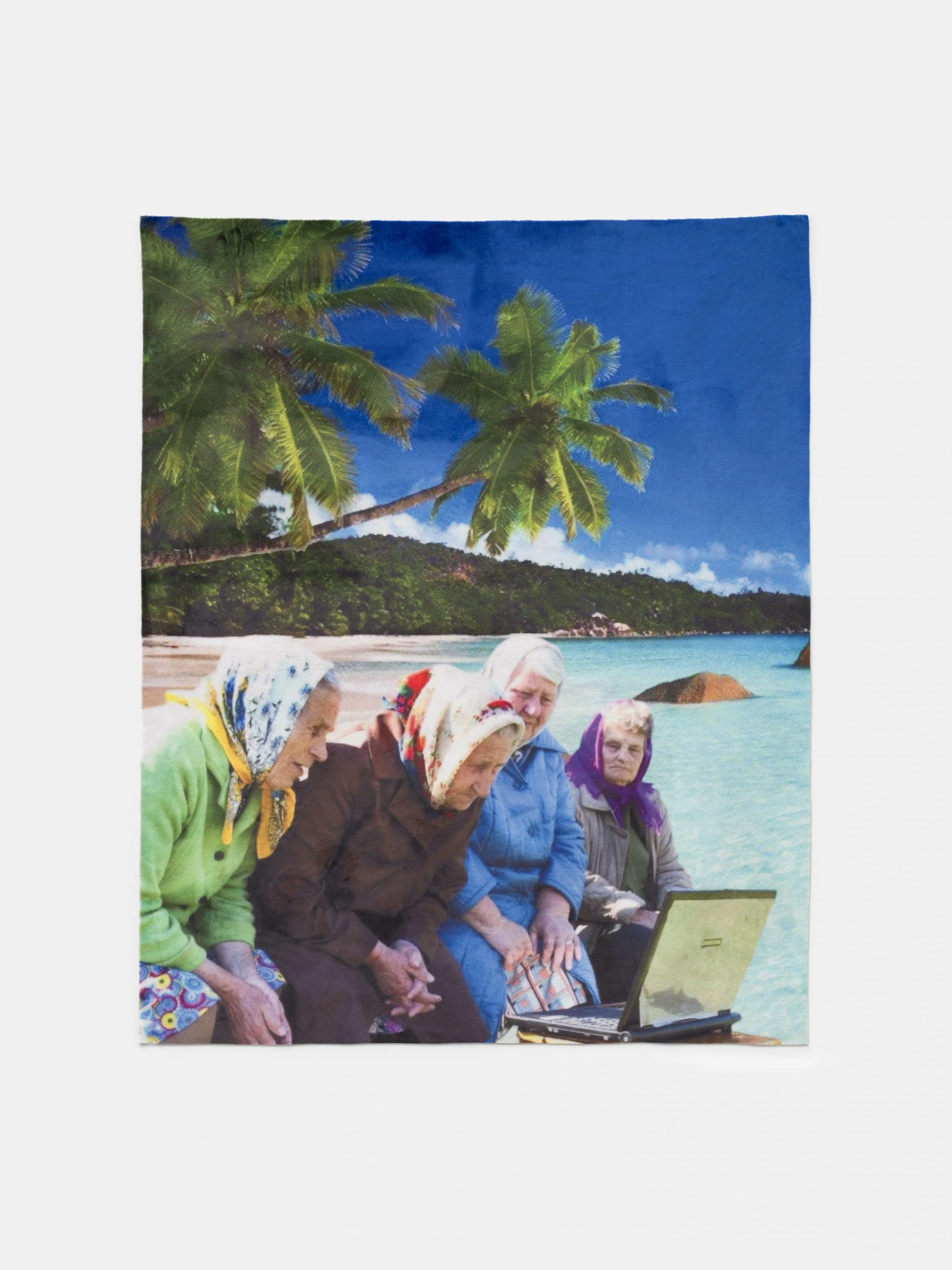 Ivana Vladislava,
Supersaturated, 2025,
Thermal Sublimation print on faux fur,
98 x 79 cm,
39 3/8 × 311/2 in,
Unique