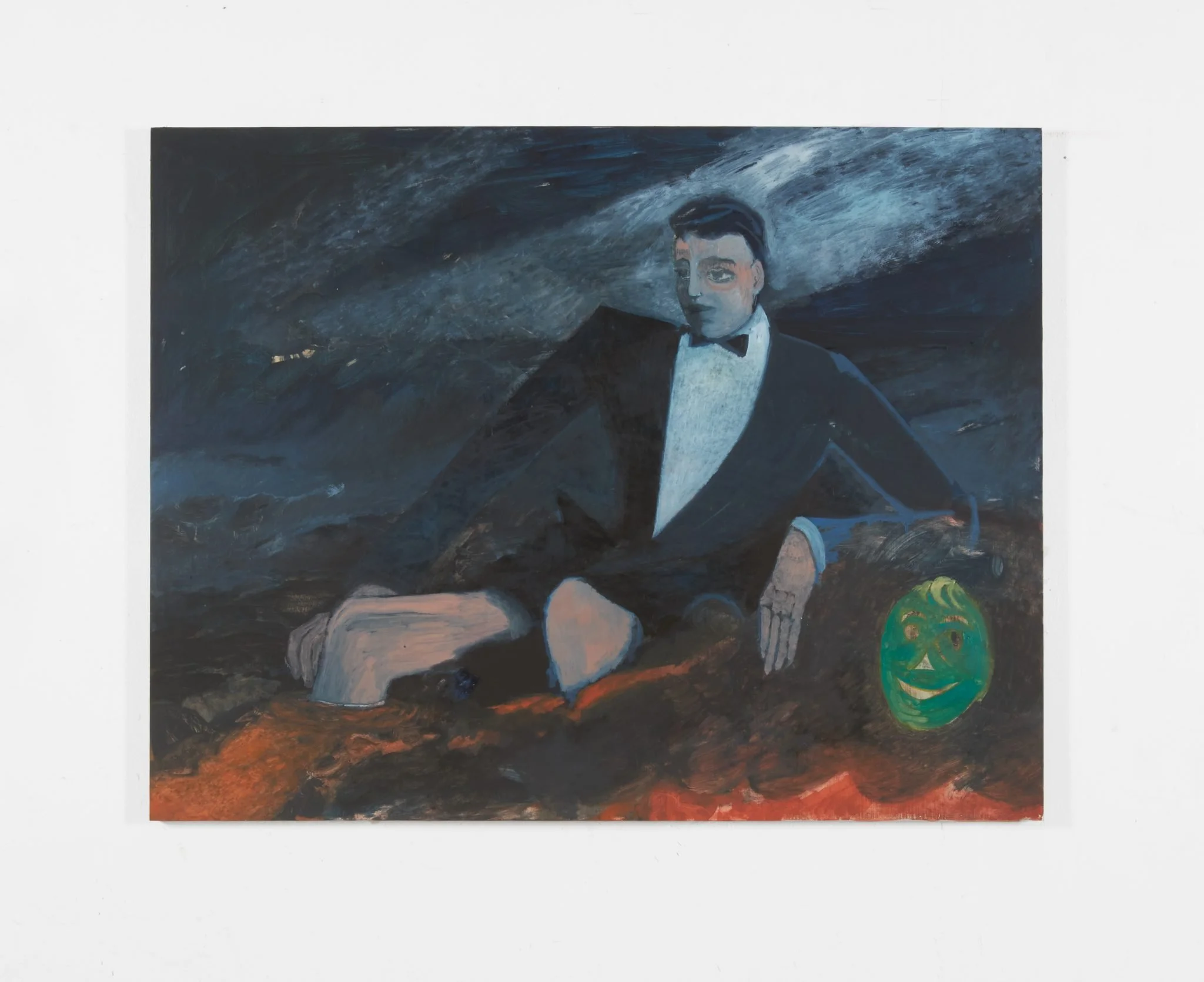 Filip Henin, Charlie, 2022,
Oil on canvas,
90 x 70 cm
