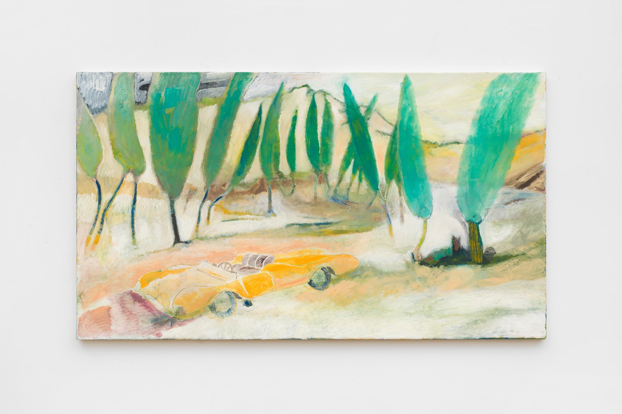 Filip Henin,
Don't stop the heater, 2024,
Oil on canvas,
85 x 150 cm