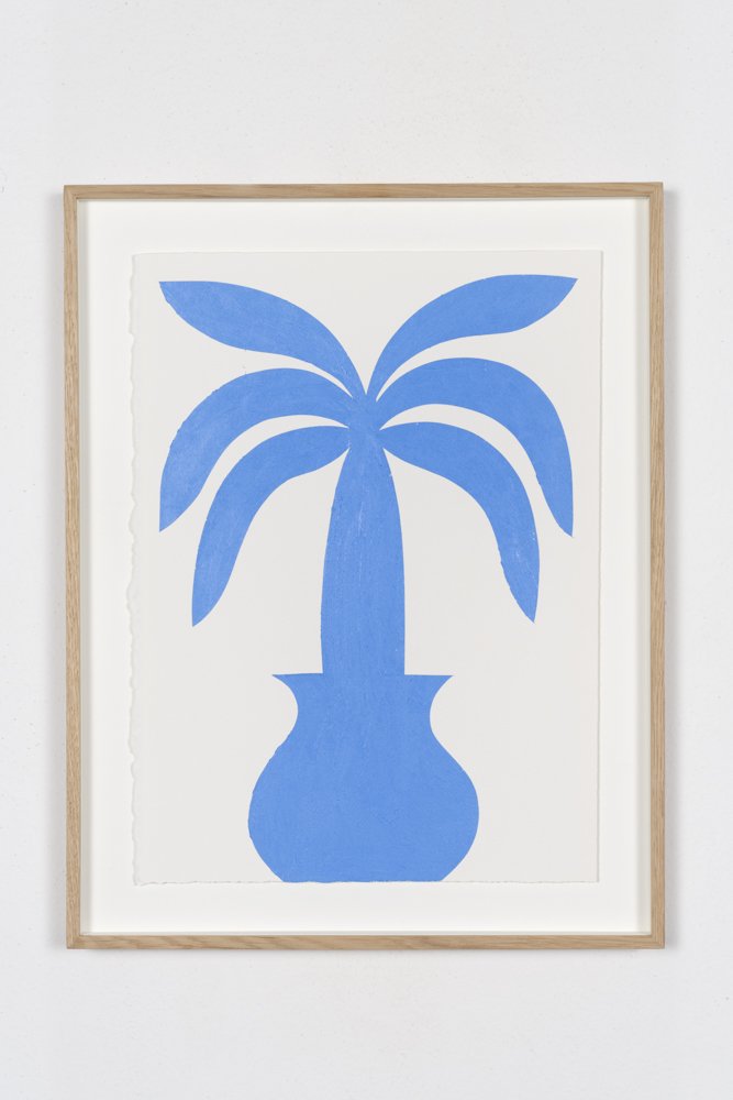 Palma #5, 2023, Oil pastel on paper, 39 x 29 cm (sheet)