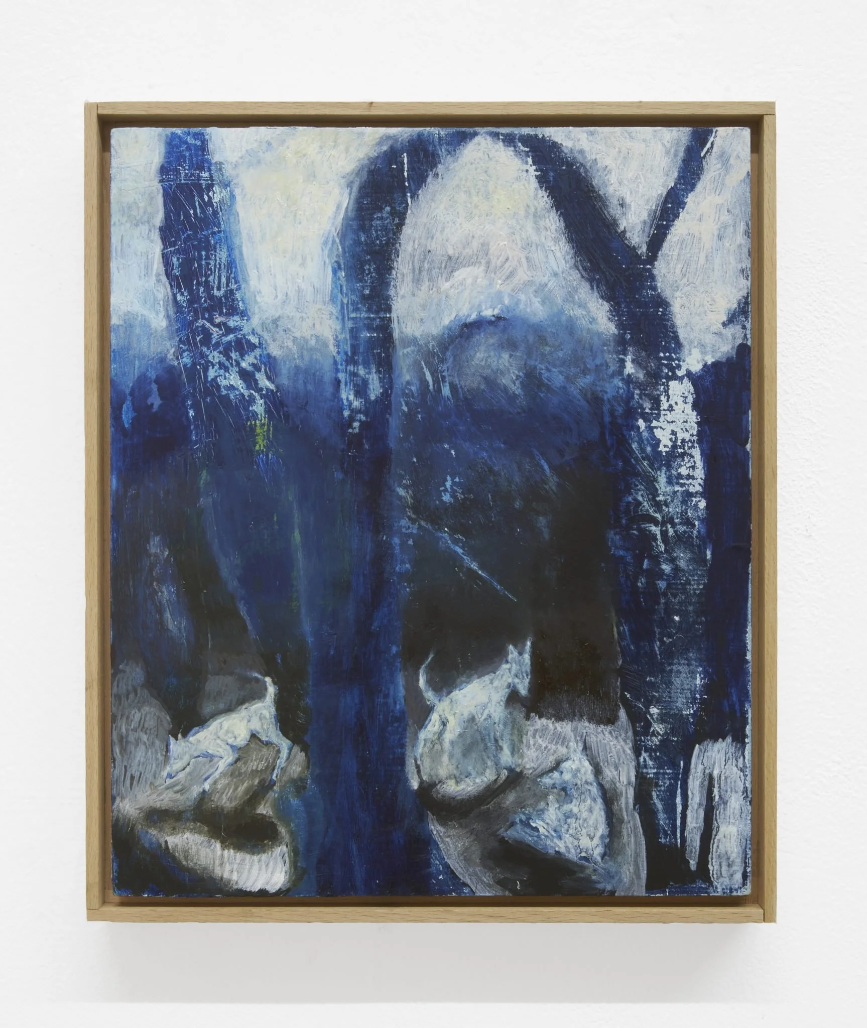 Filip Henin,
Dog, 2025,
Oil on wood, 30 x 25 cm