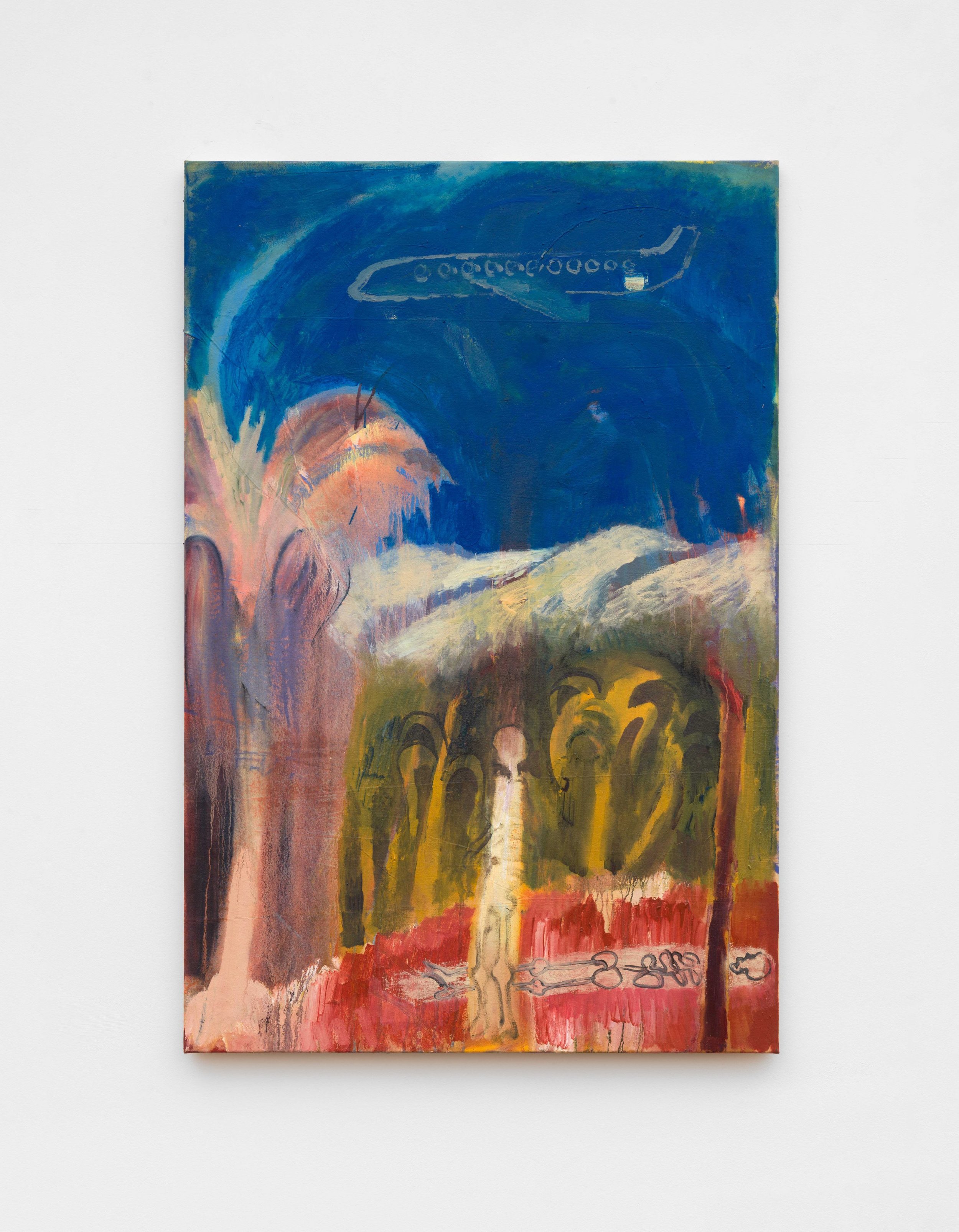 Filip Henin,
Holiday, 2024,
Oil on canvas, 120 × 80 cm