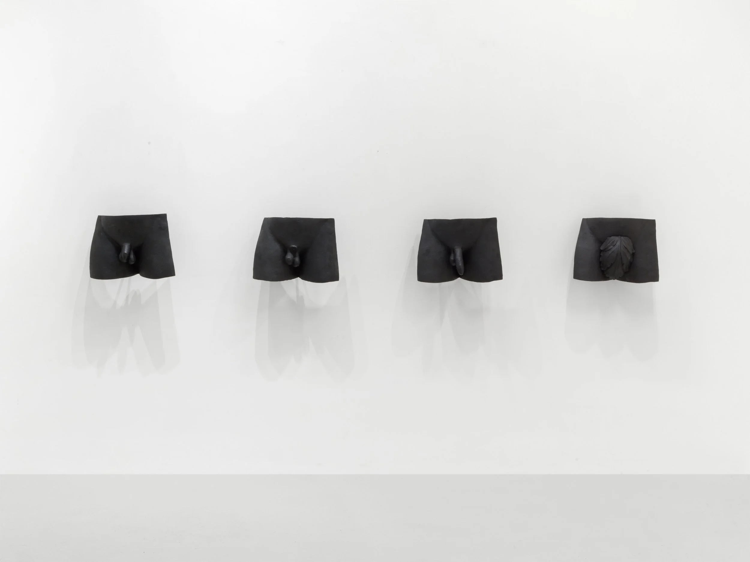 Jaanus Samma,
Apollo, 2023 (detail),
Cast iron,
35 x 26 x 13 cm each