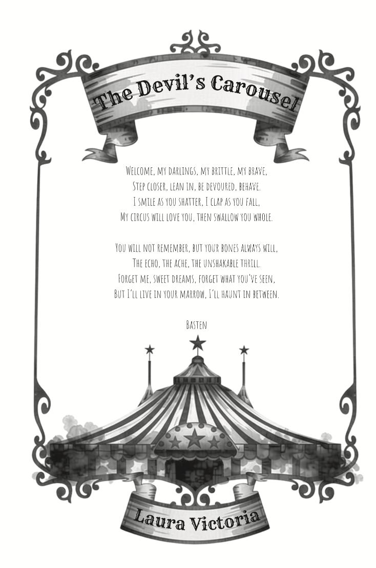 The Devil's Carousel by Laura Victoria Title Page Sample
