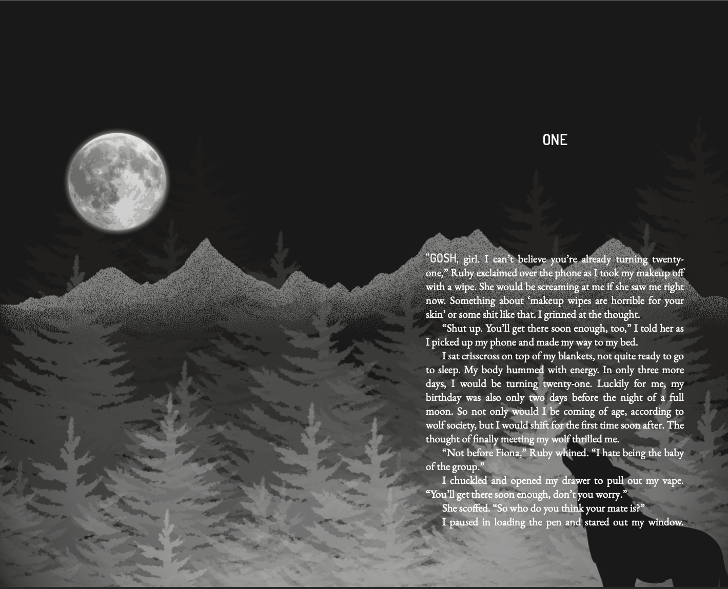 Rebel by Hazel Wilder Chapter Heading Sample Page