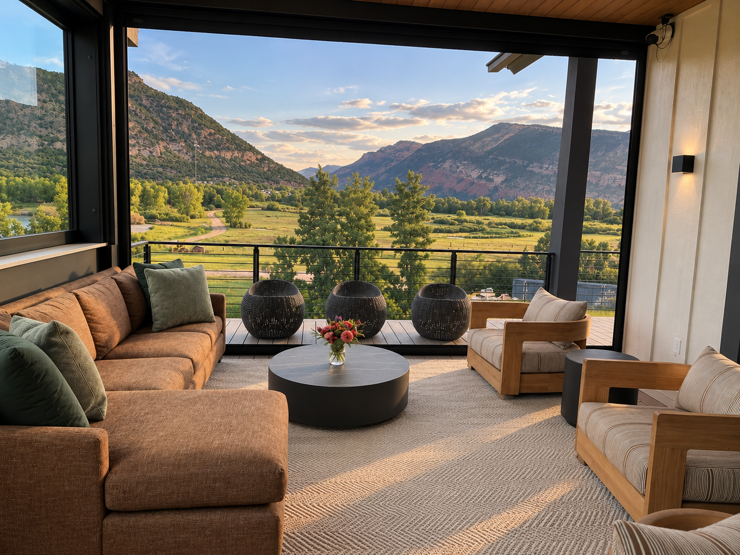Modern Mountain Valley Lounge at Golden Hour.png