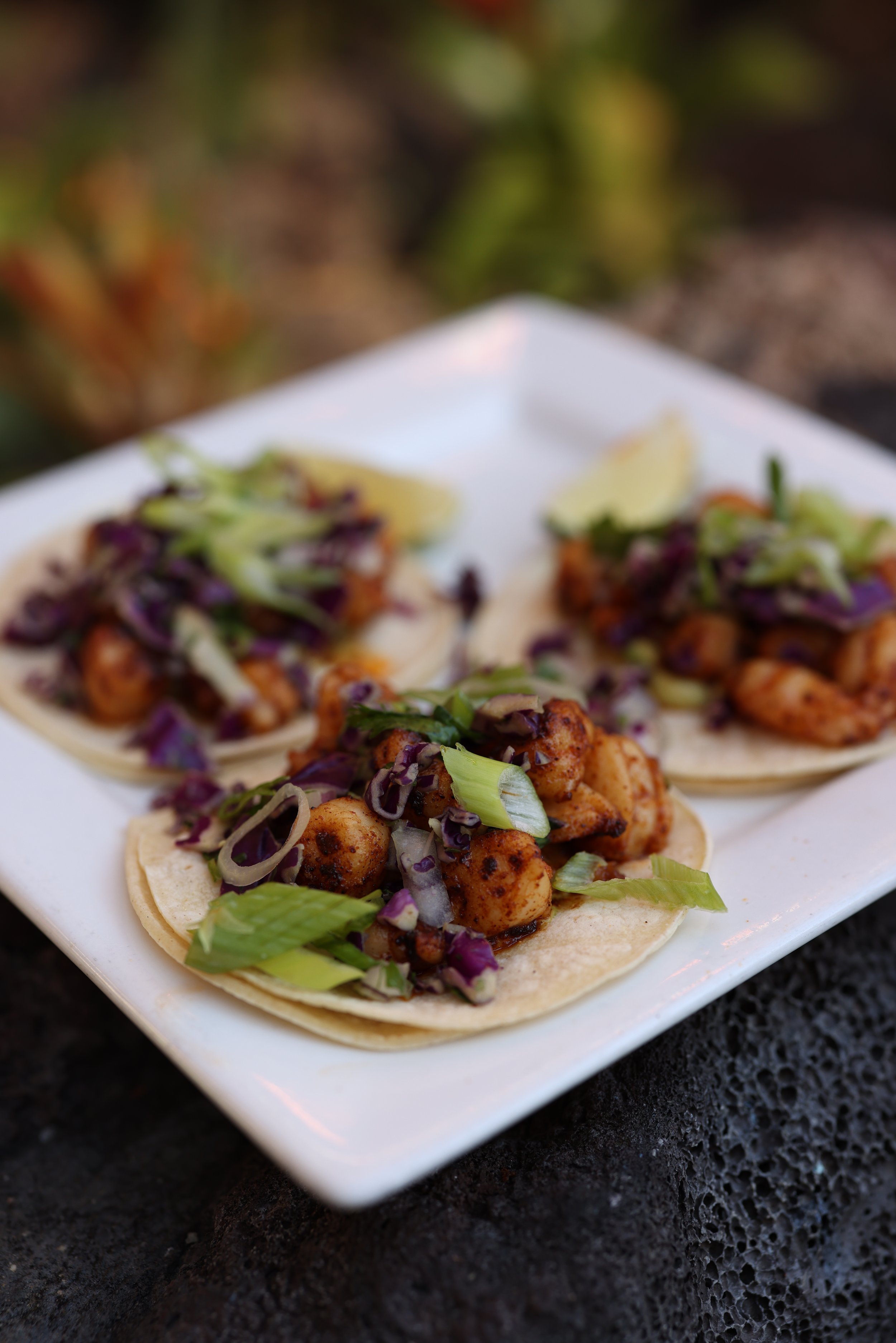 Garlic-Chili rubbed Shrimp