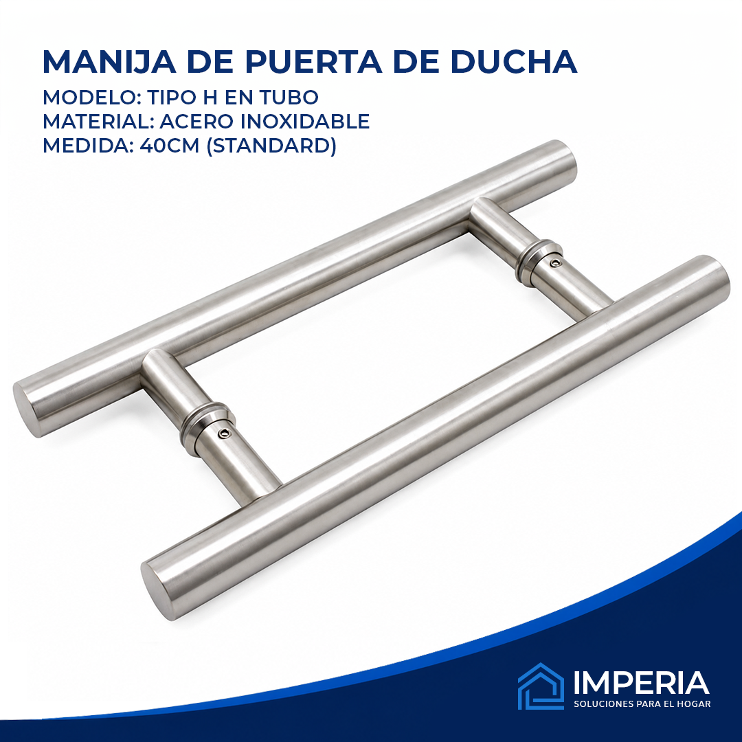 Manija tipo H en tubo