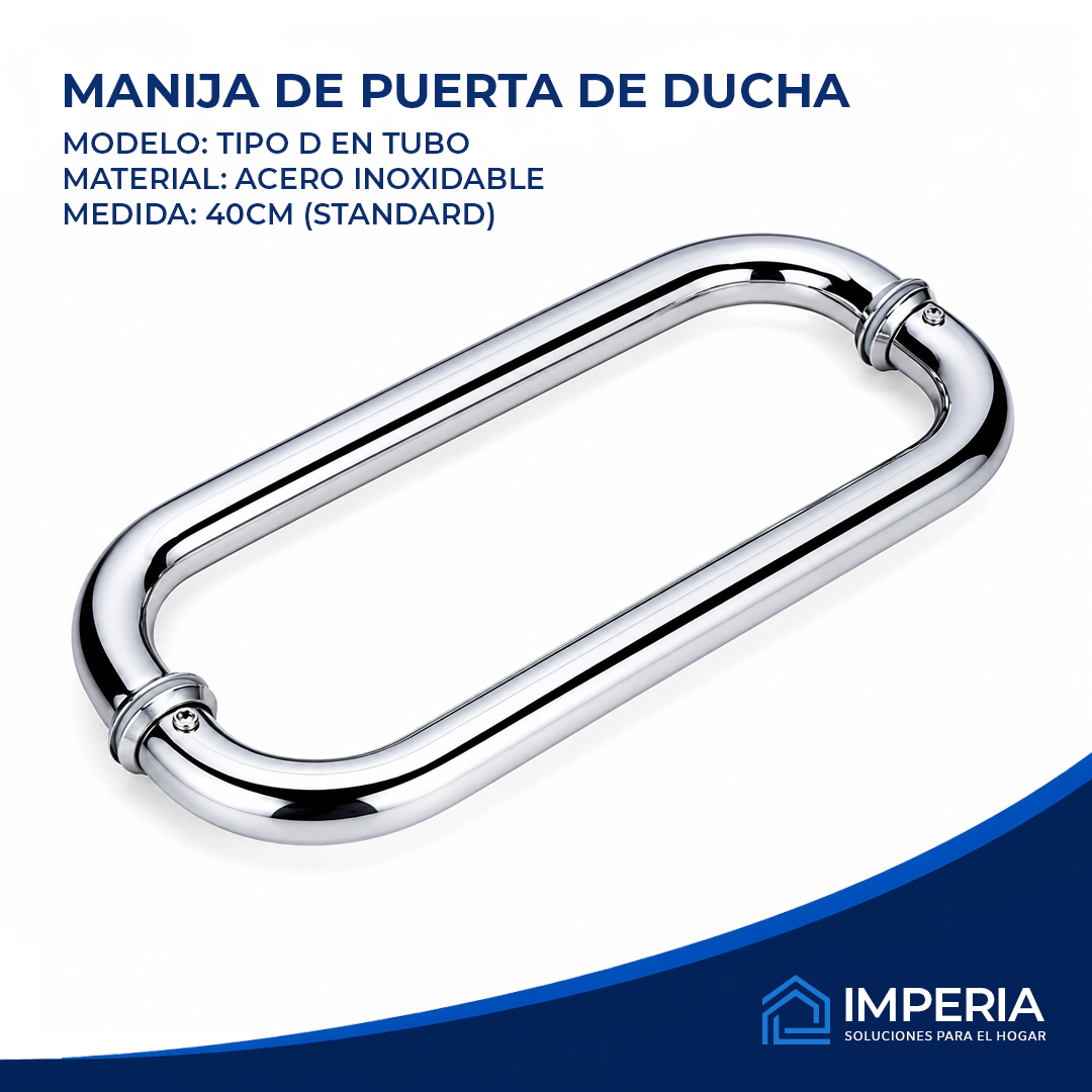 Manija tipo D en tubo