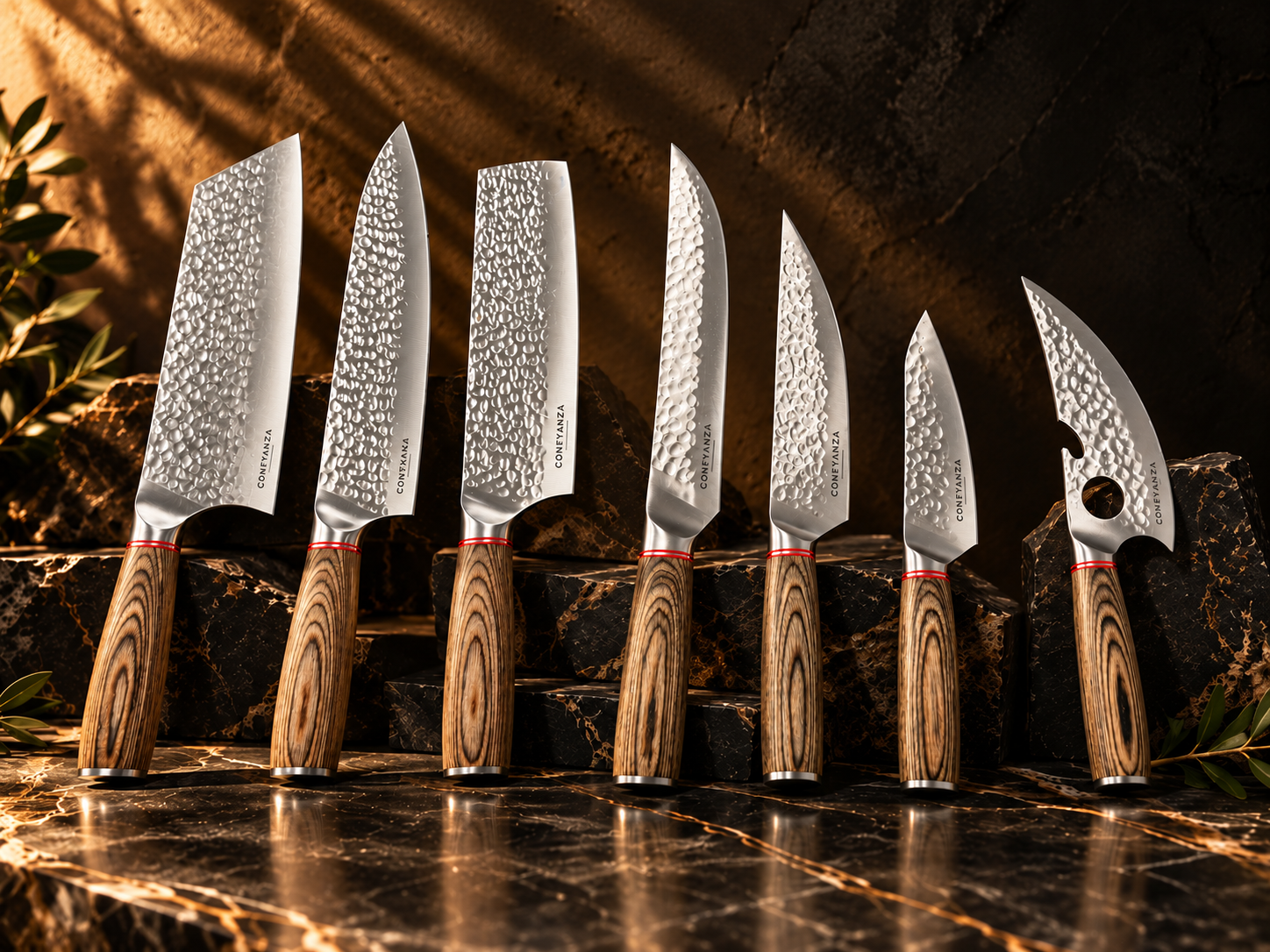 Pre-Order Confyanza 7-Piece Knife Set