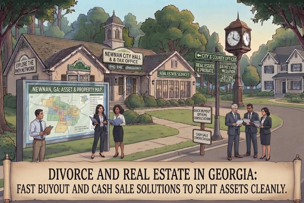 Divorce and Real Estate in Georgia: Fast Buyout and Cash Sale Solutions to Split Assets Cleanly