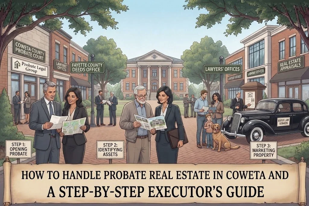 How to Handle Probate Real Estate in Coweta and Fayette Counties: A Step-by-Step Executor’s Guide