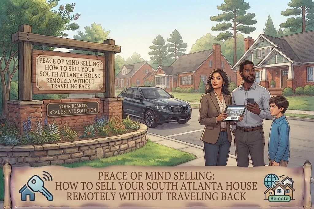 How to Sell Your South Atlanta House Remotely Without Traveling Back
