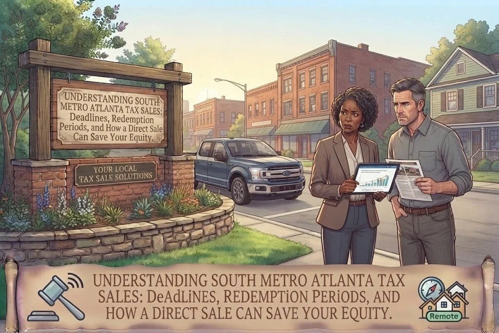 Understanding South Metro Atlanta Tax Sales: Deadlines, Redemption Periods, and How a Direct Sale Can Save Your Equity