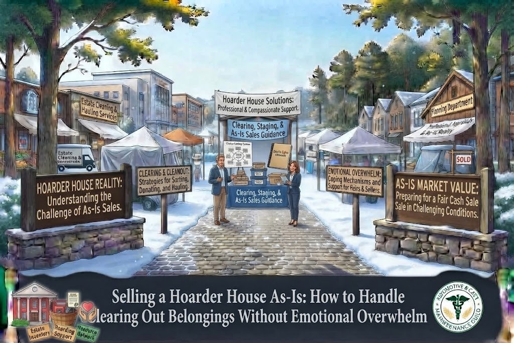 Selling a Hoarder House As-Is: How to Handle Clearing Out Belongings Without Emotional Overwhelm