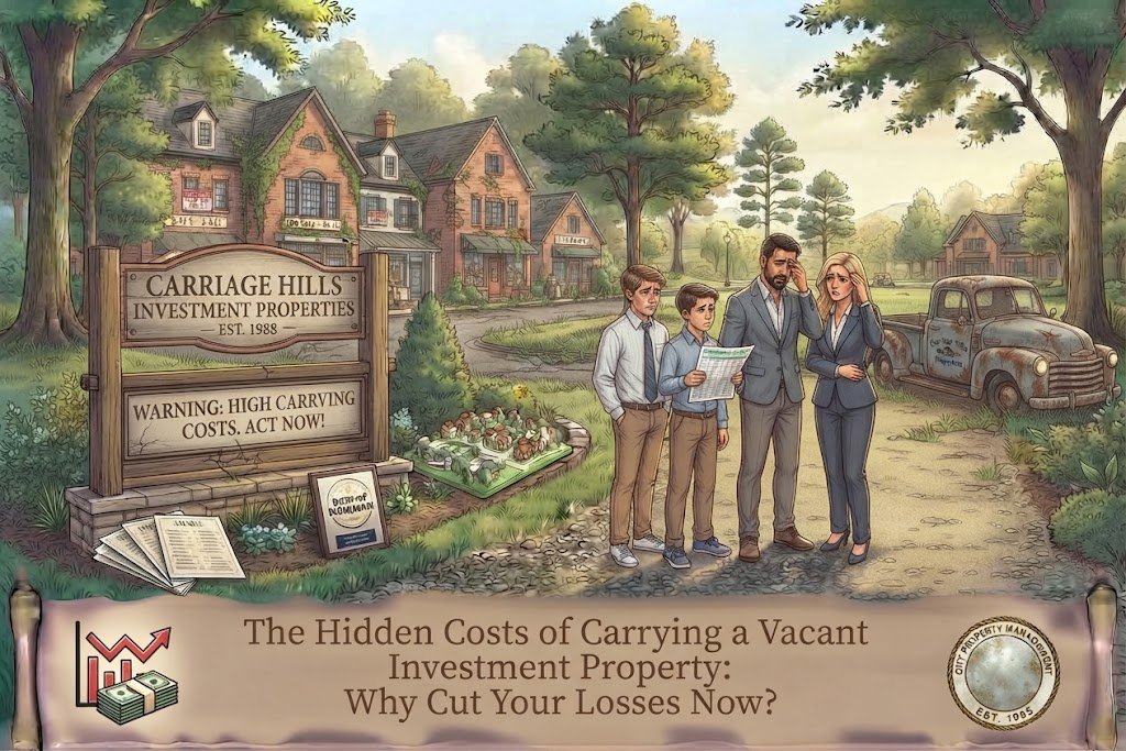 The Hidden Costs of Carrying a Vacant Investment Property: Why Cut Your Losses Now?