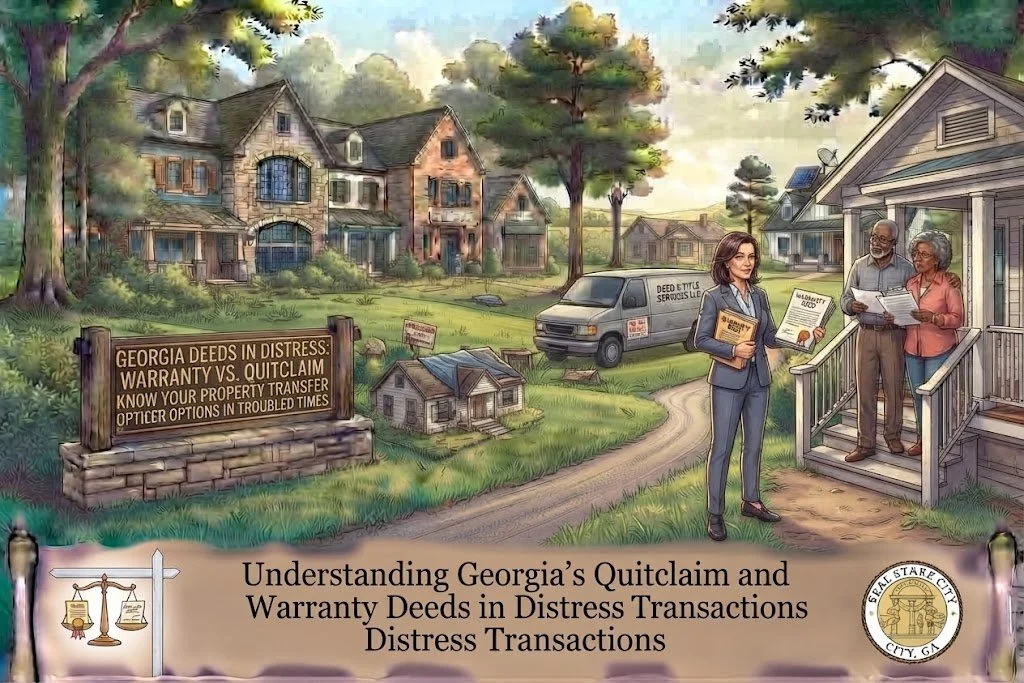 Understanding Georgia’s Quitclaim and Warranty Deeds in Distress Transactions