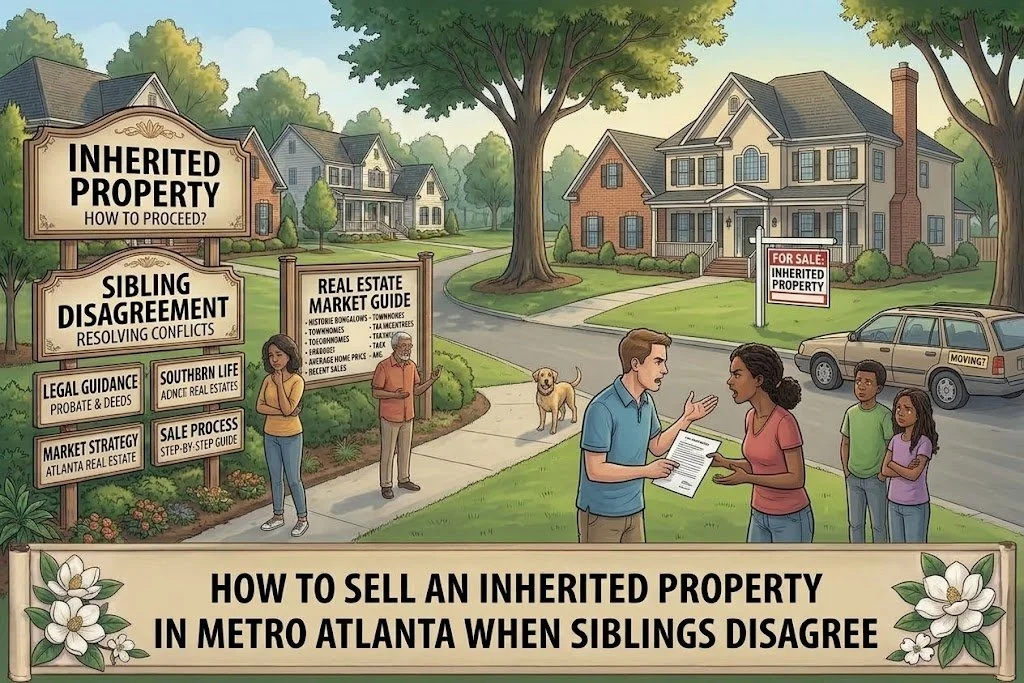 How to Sell an Inherited Property in Metro Atlanta When Siblings Disagree