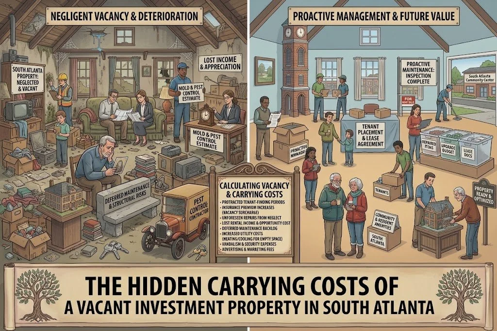 The Hidden Carrying Costs of a Vacant Investment Property in South Atlanta