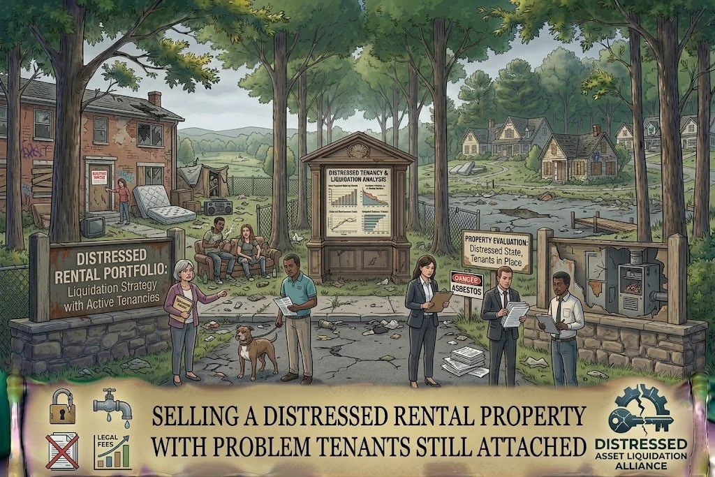 Selling a Distressed Rental Property with Problem Tenants Still Attached