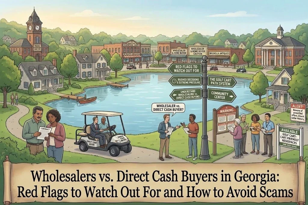 Wholesalers vs. Direct Cash Buyers in Georgia: Red Flags to Watch Out For and How to Avoid Scams