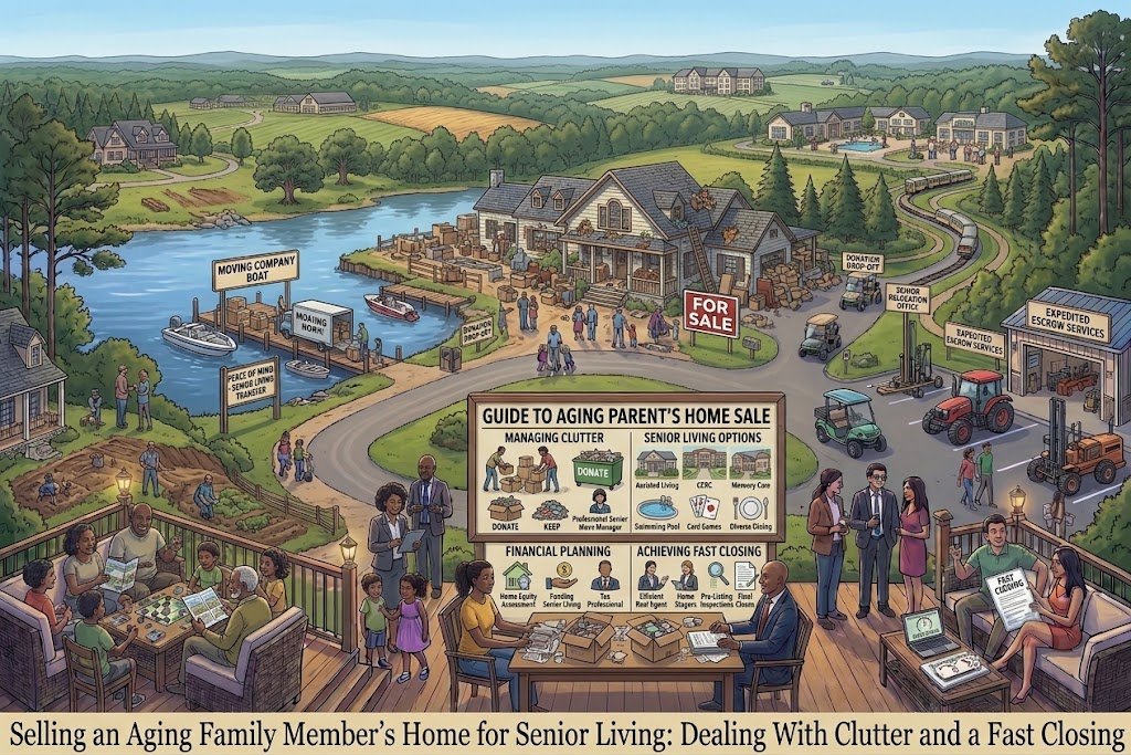 Selling an Aging Family Member's Home for Senior Living: Dealing With Clutter and a Fast Closing