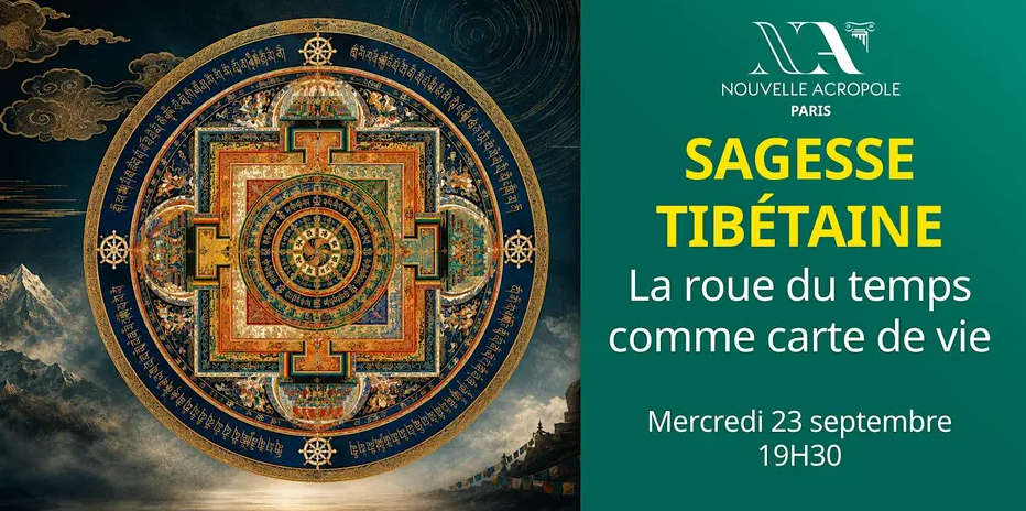 sagesse tibétaine - la roue du temps comme carte de vie 