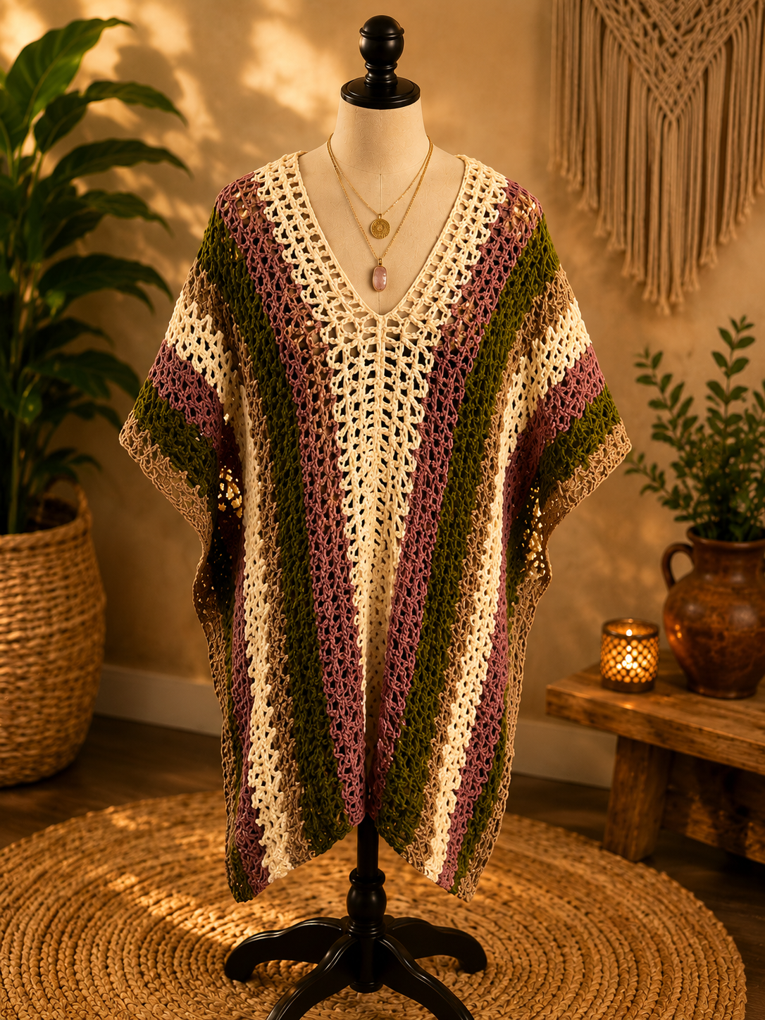 Sweet Surrender Crochet Tunic