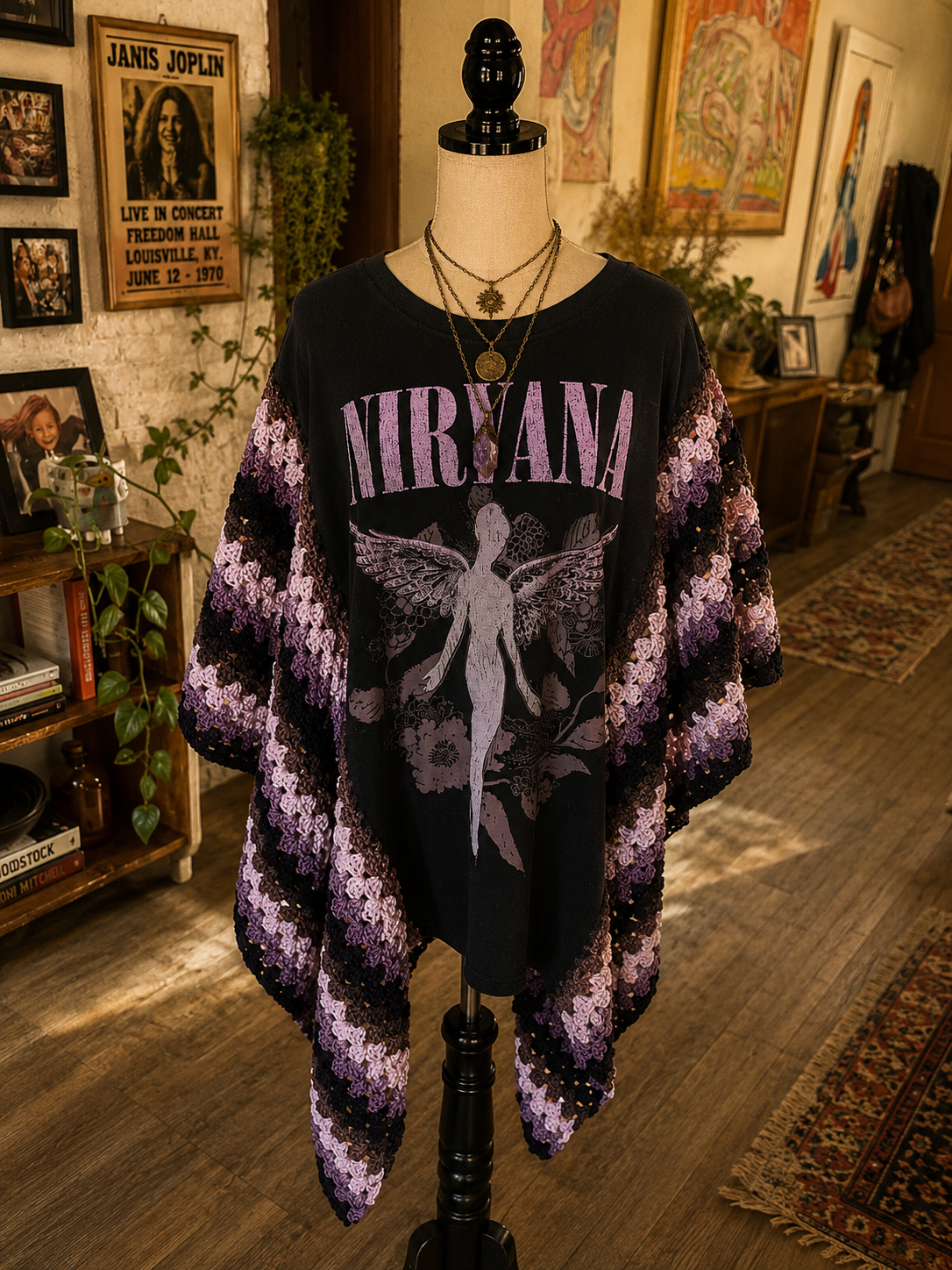 The Come As You Are Crochet Poncho