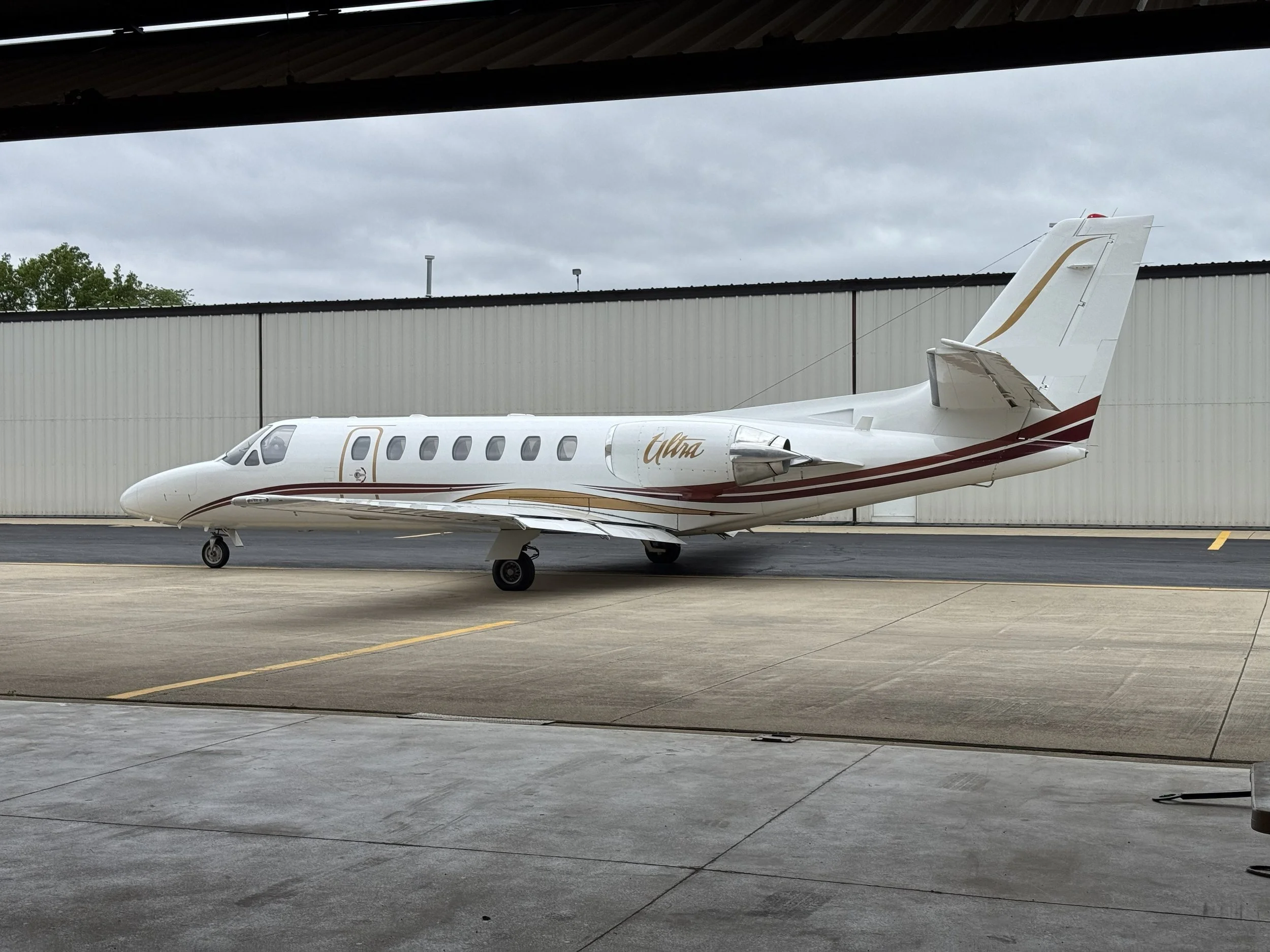 Cessna Citation 560 Ultra after Fresh 96 Month Inspection.