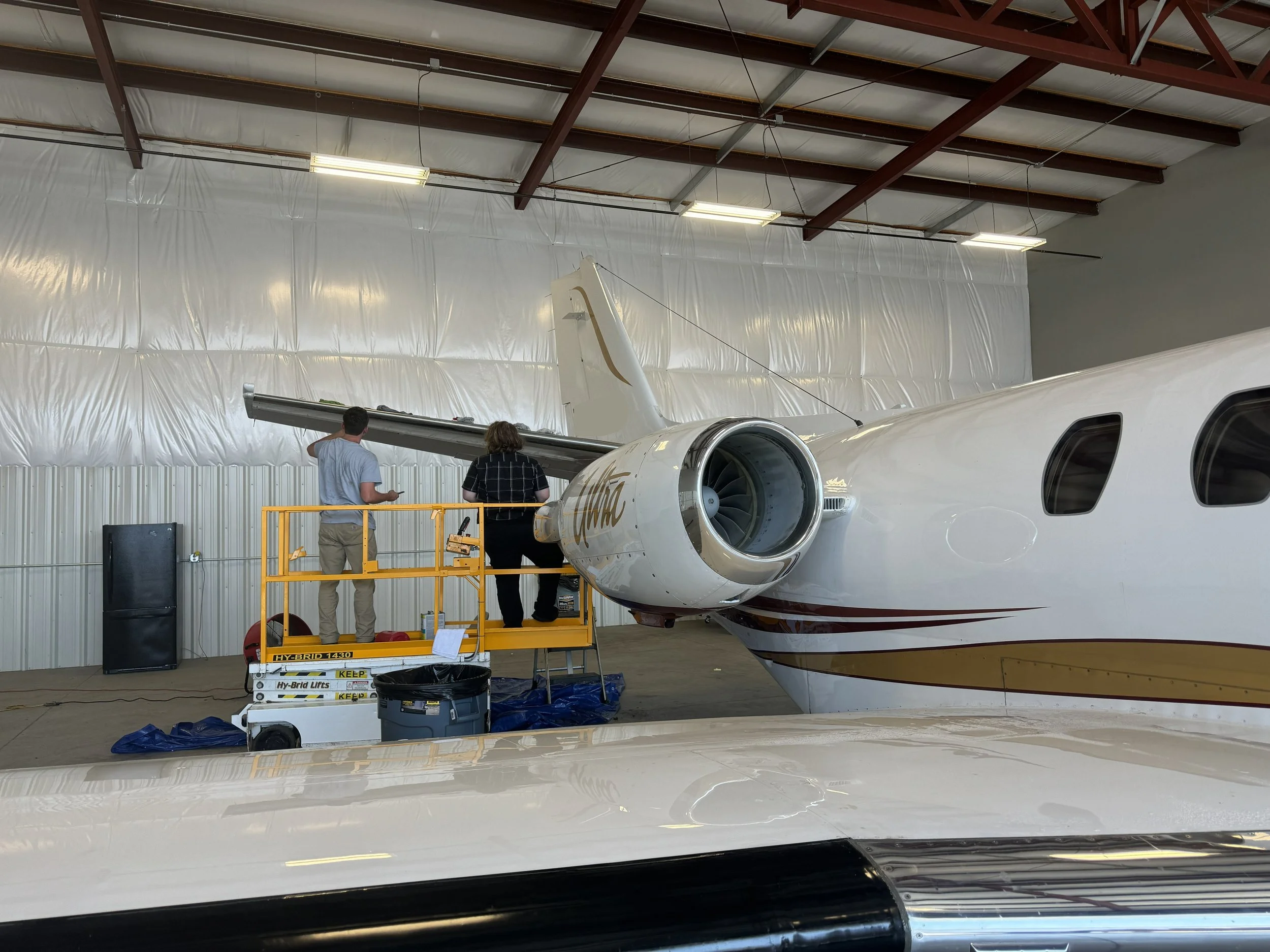 Citation 560 Ultra De-Ice Boot replacement.
