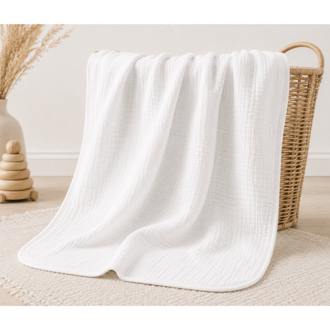 Baby blanket mockup