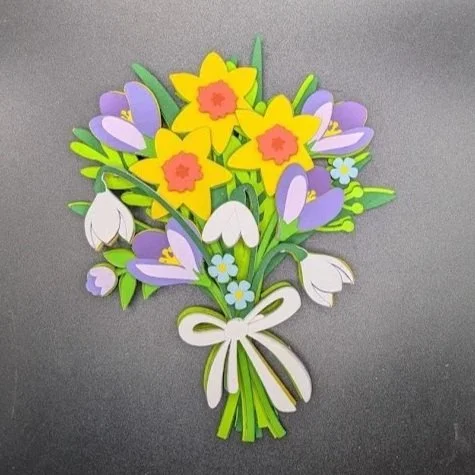 Easter Bouquet Card