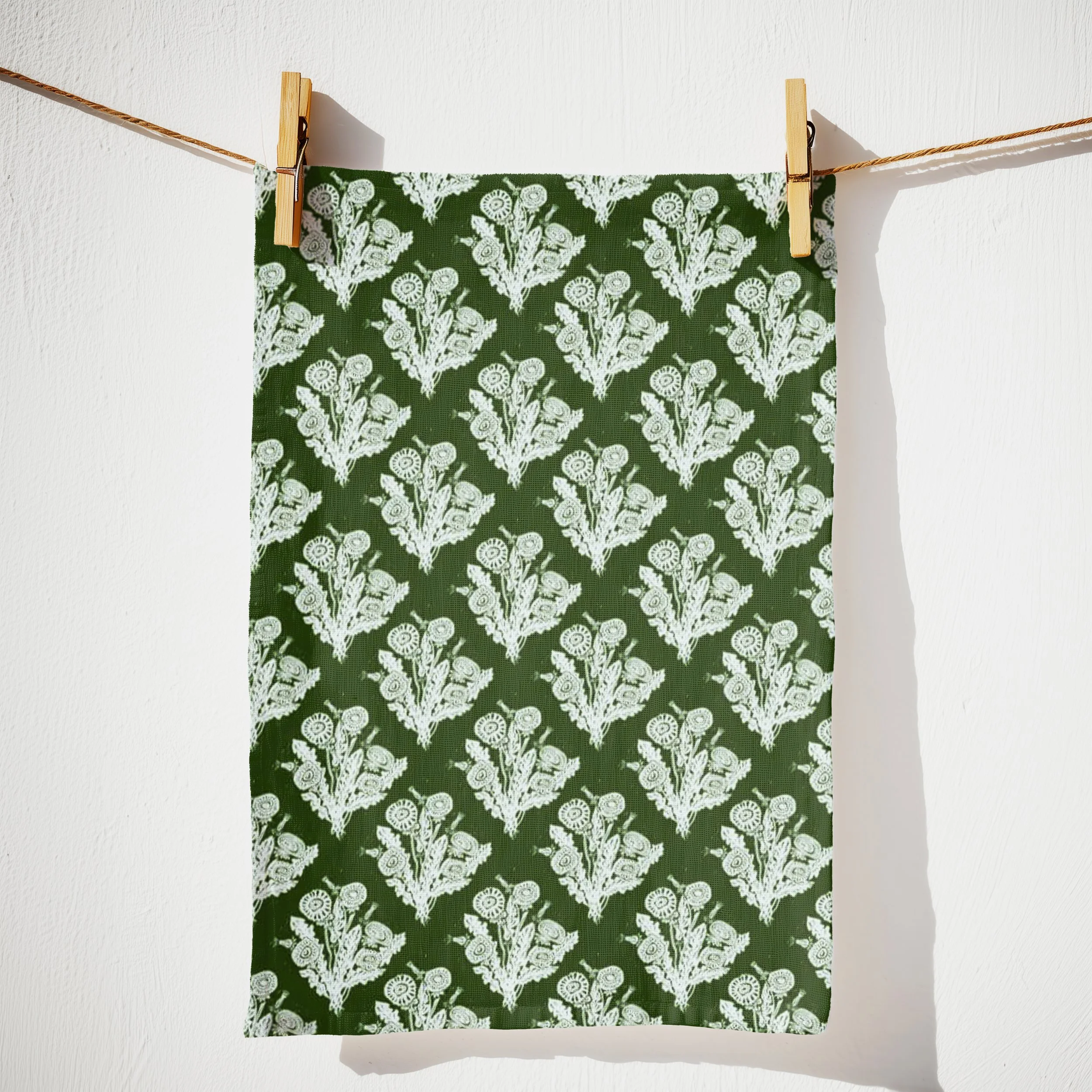 Wild Dandelion Woodblock